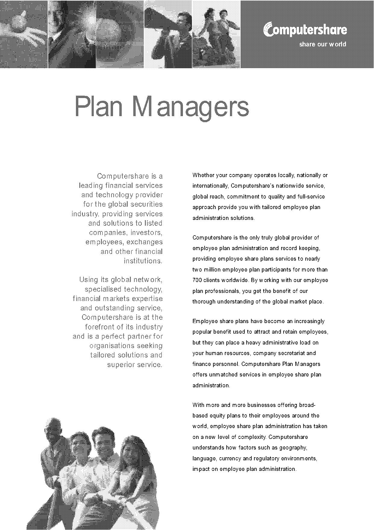 aia computershare plan managers