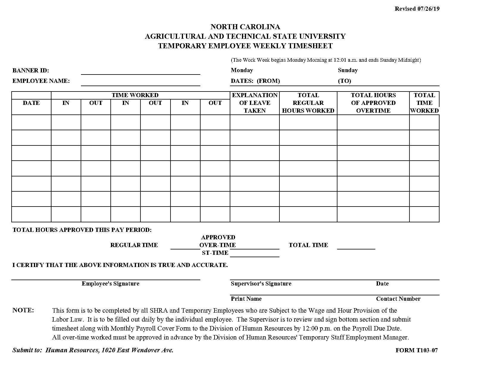 blank monthly payroll timesheet template