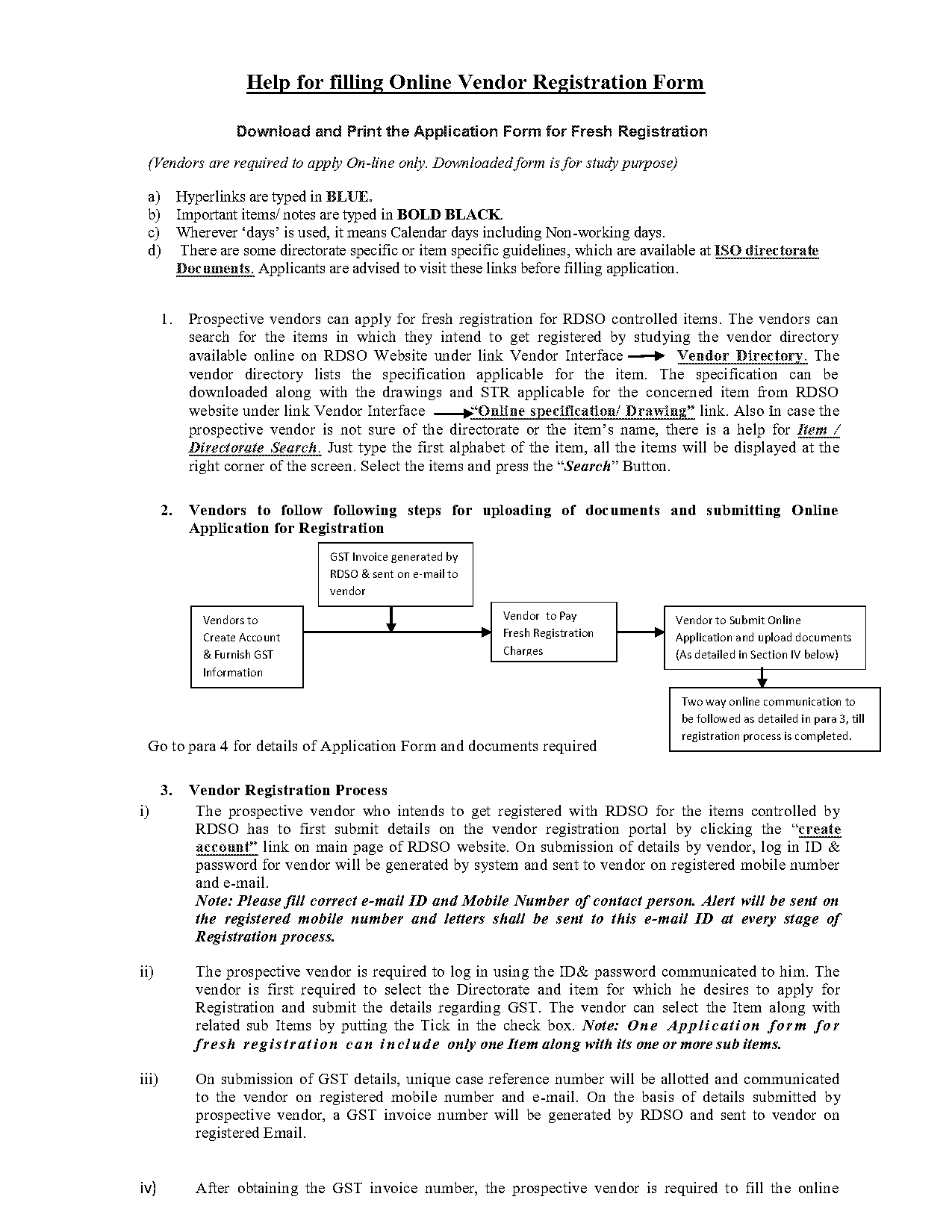 metro rail vendor registration form