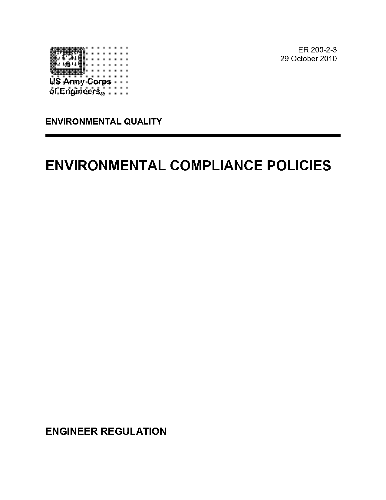 environmental compliance certificate sample