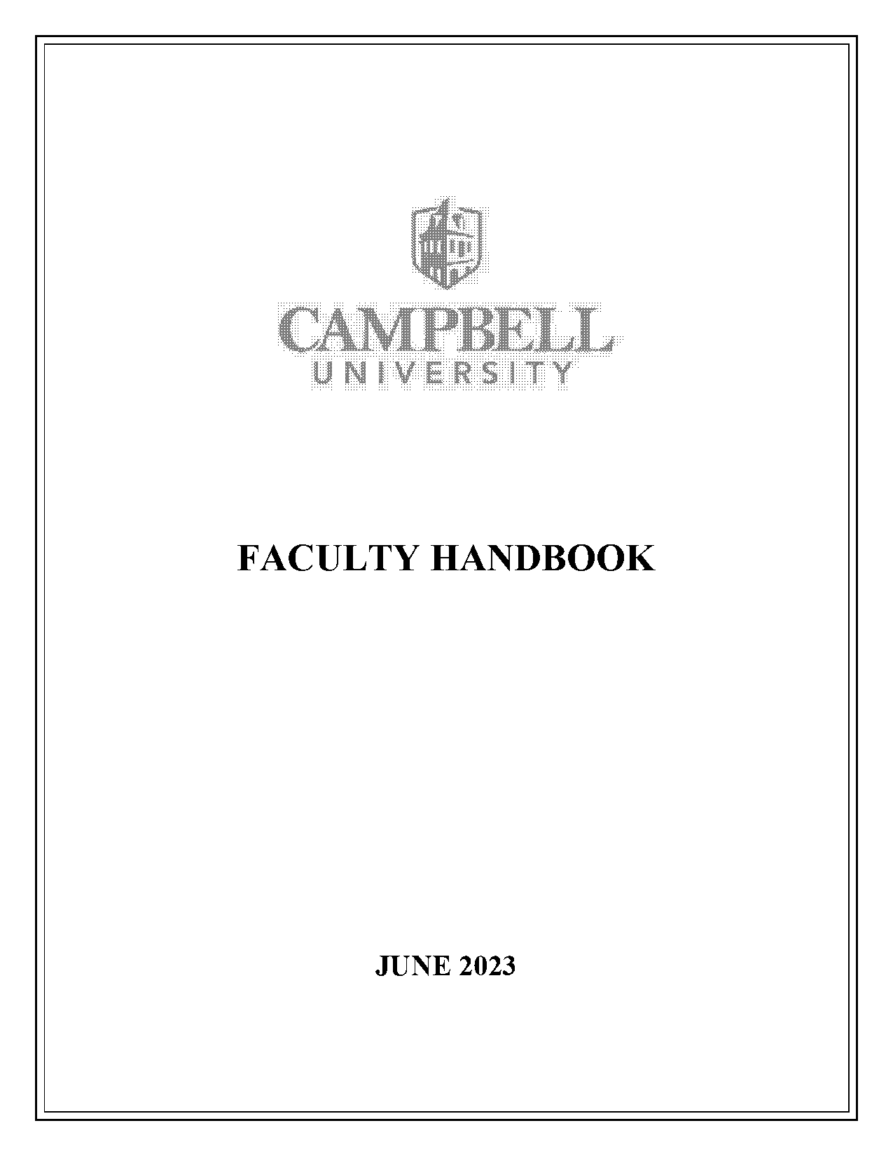 bradley university faculty handbook