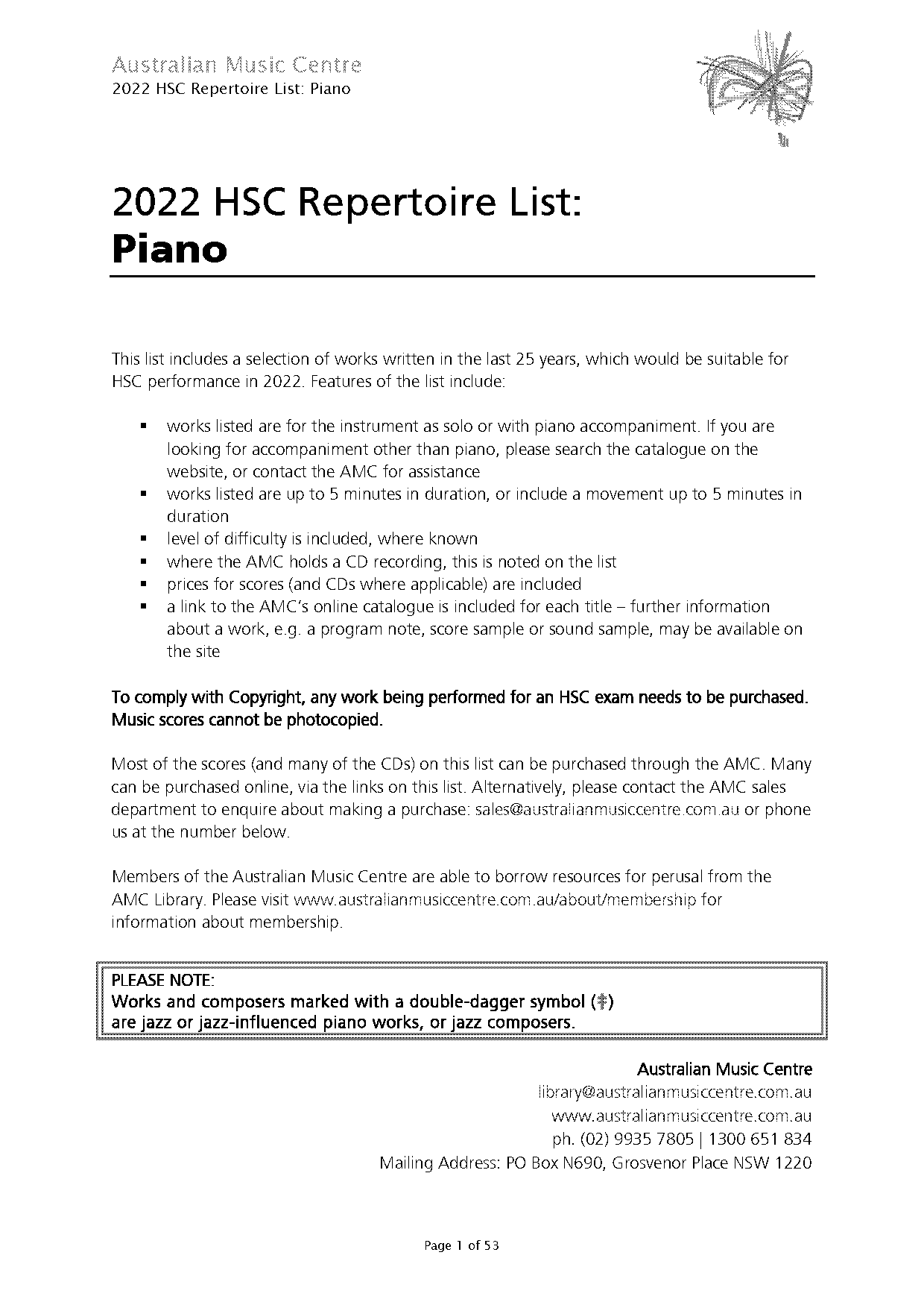 australian solo piano music pdf