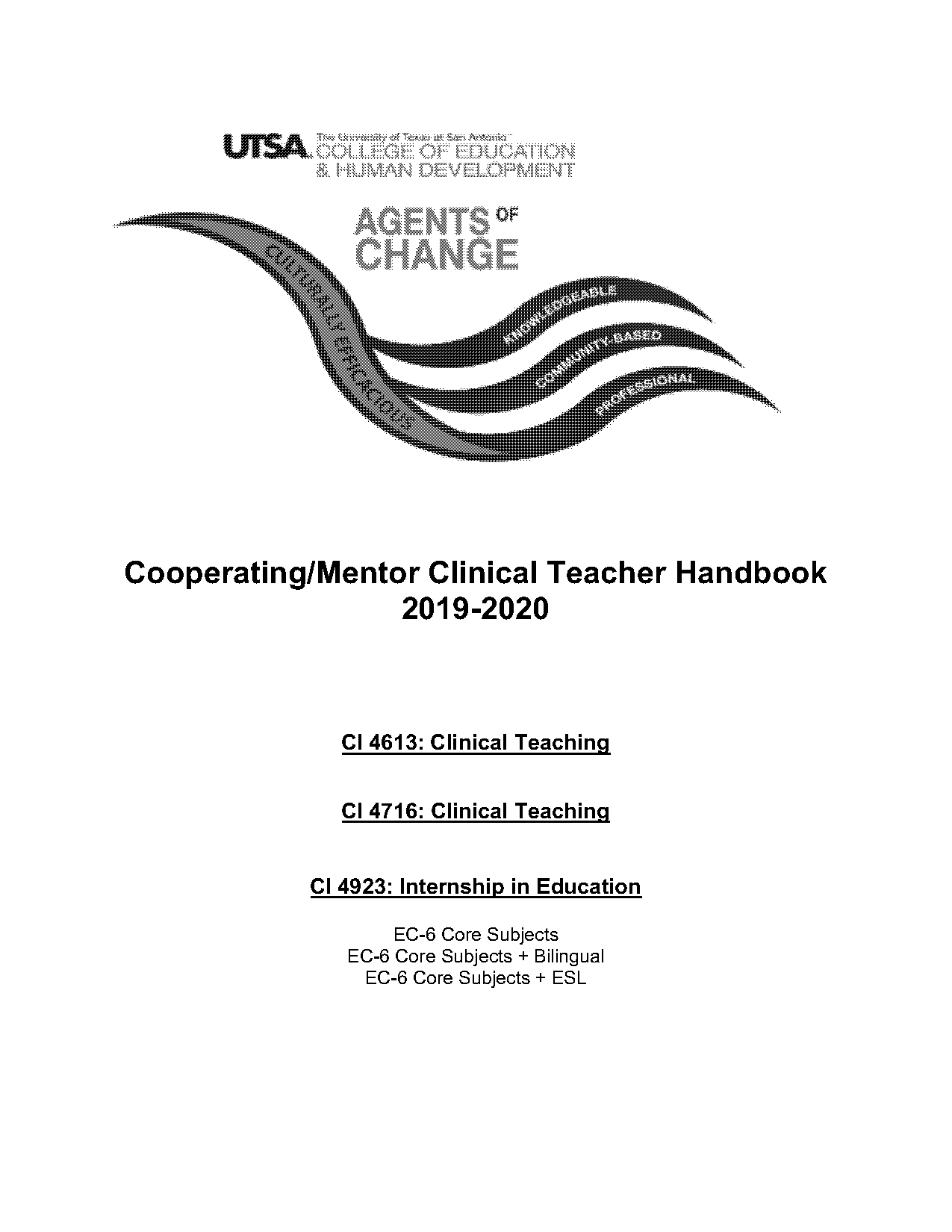 clinical teaching handbook utsa