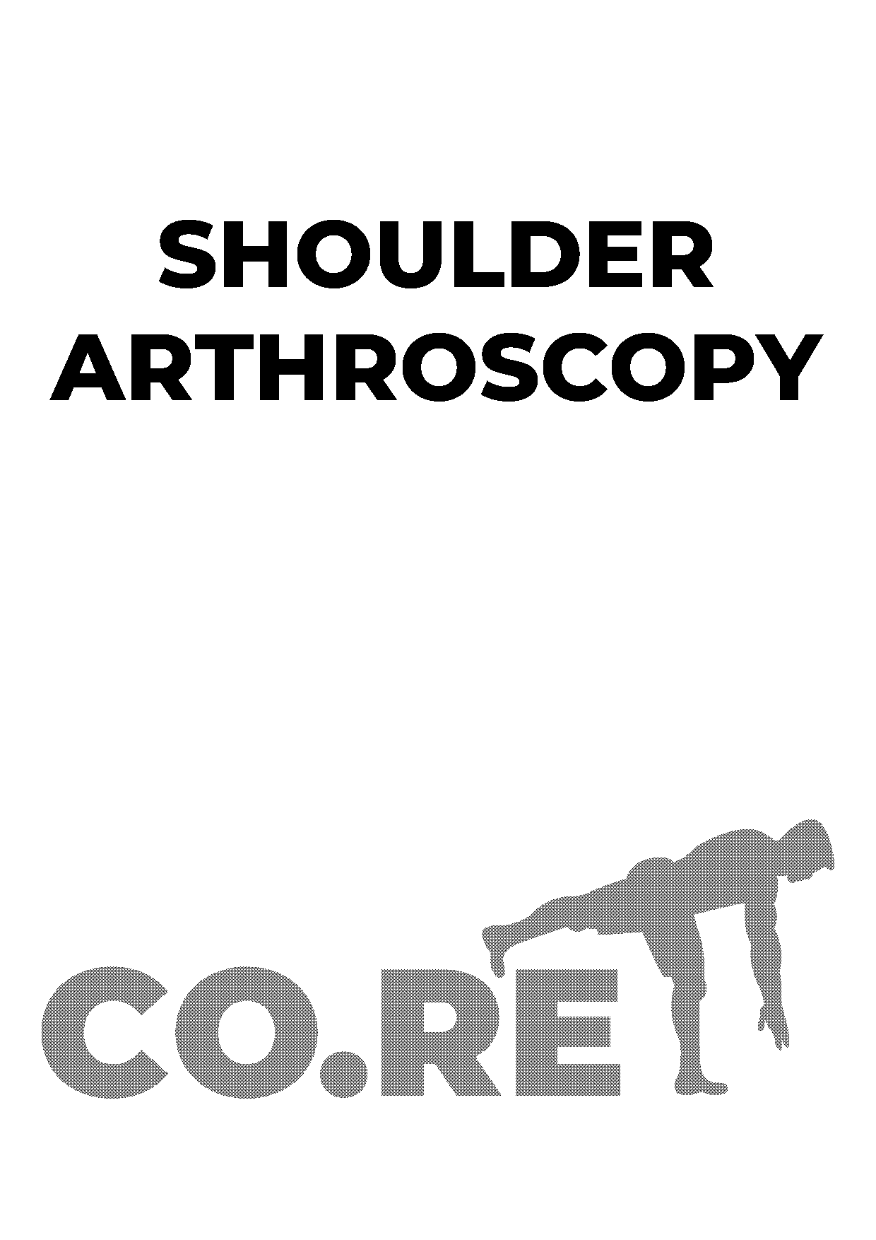 shoulder arthroscopy therapy protocol