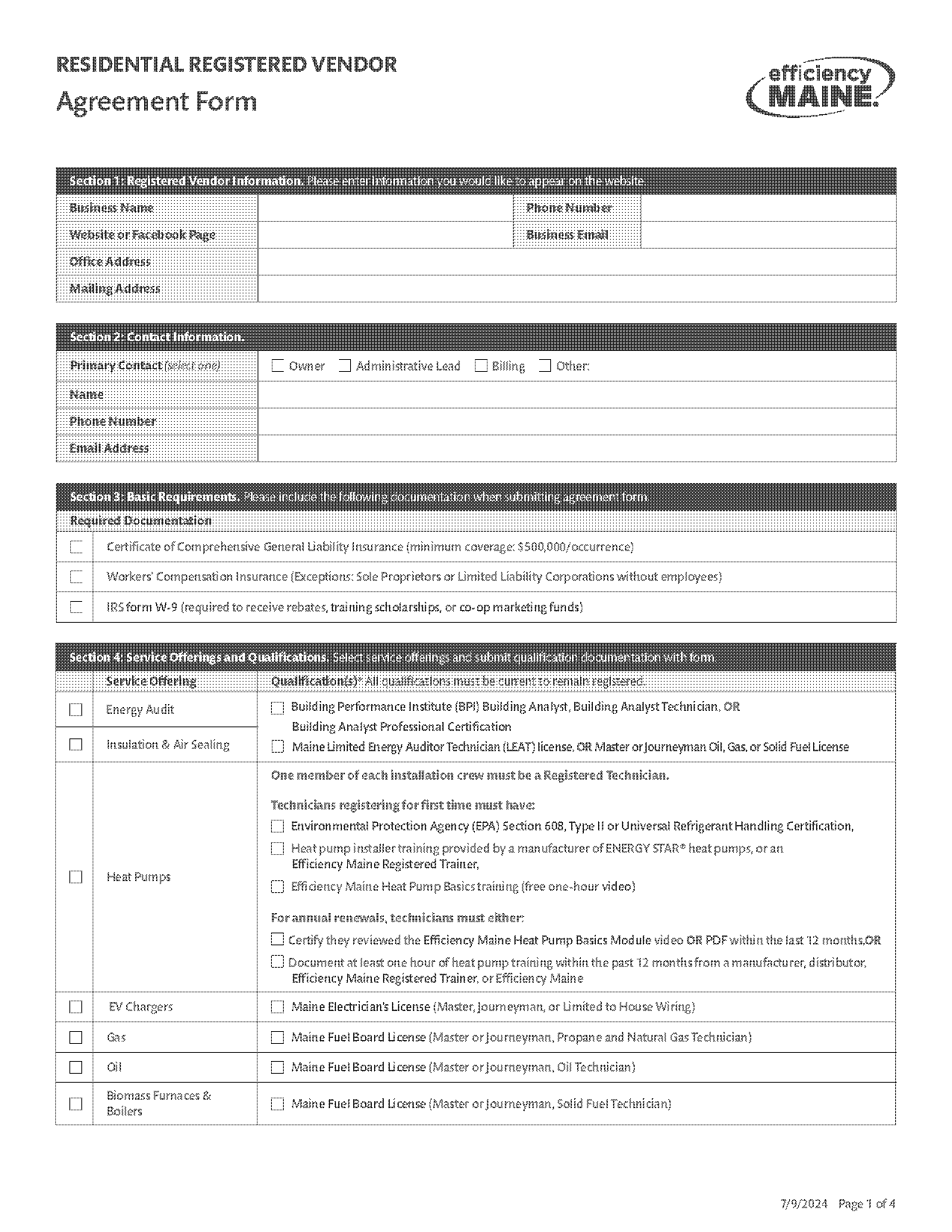 vendor agreement contract template