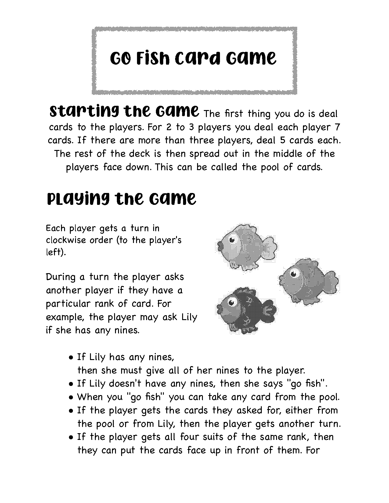 gone fishing game instructions