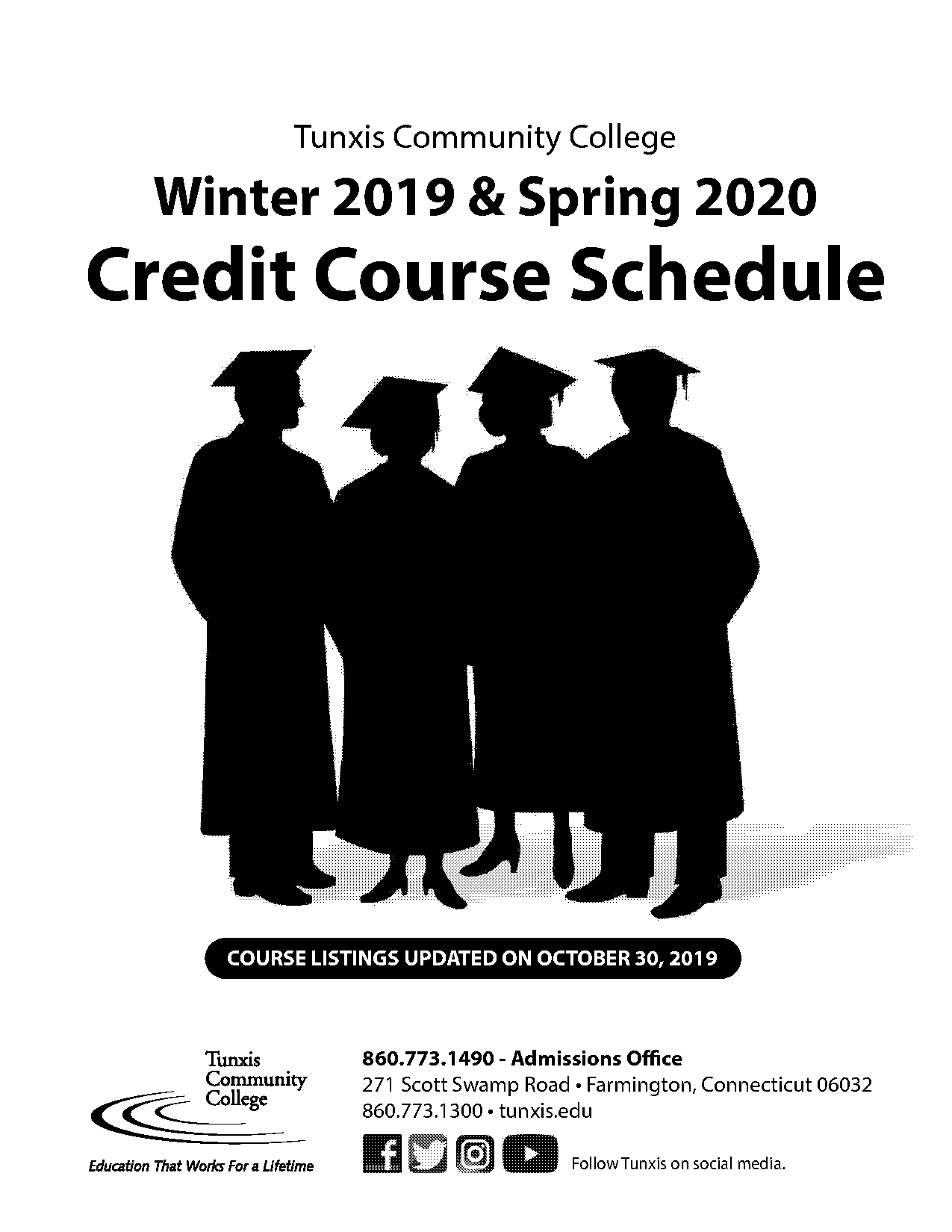 transcript for tunxis community college courses