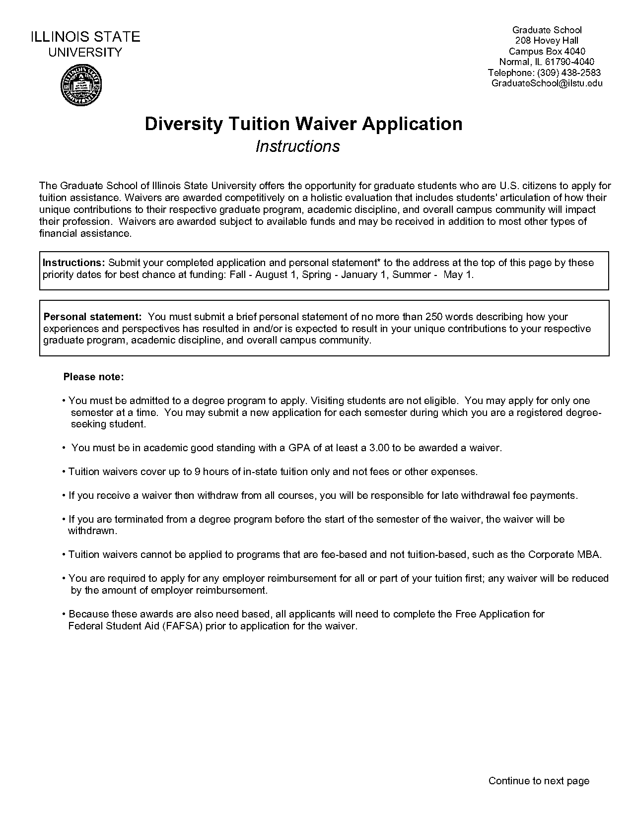 illinois state fee waiver