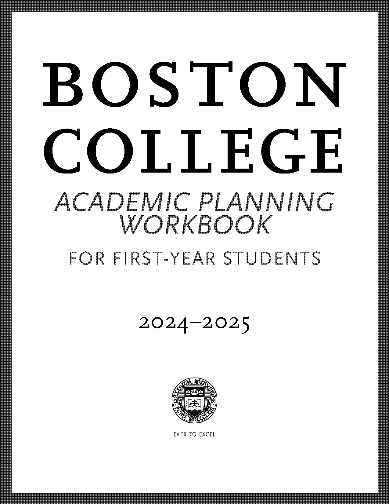 boston college core credit requirements