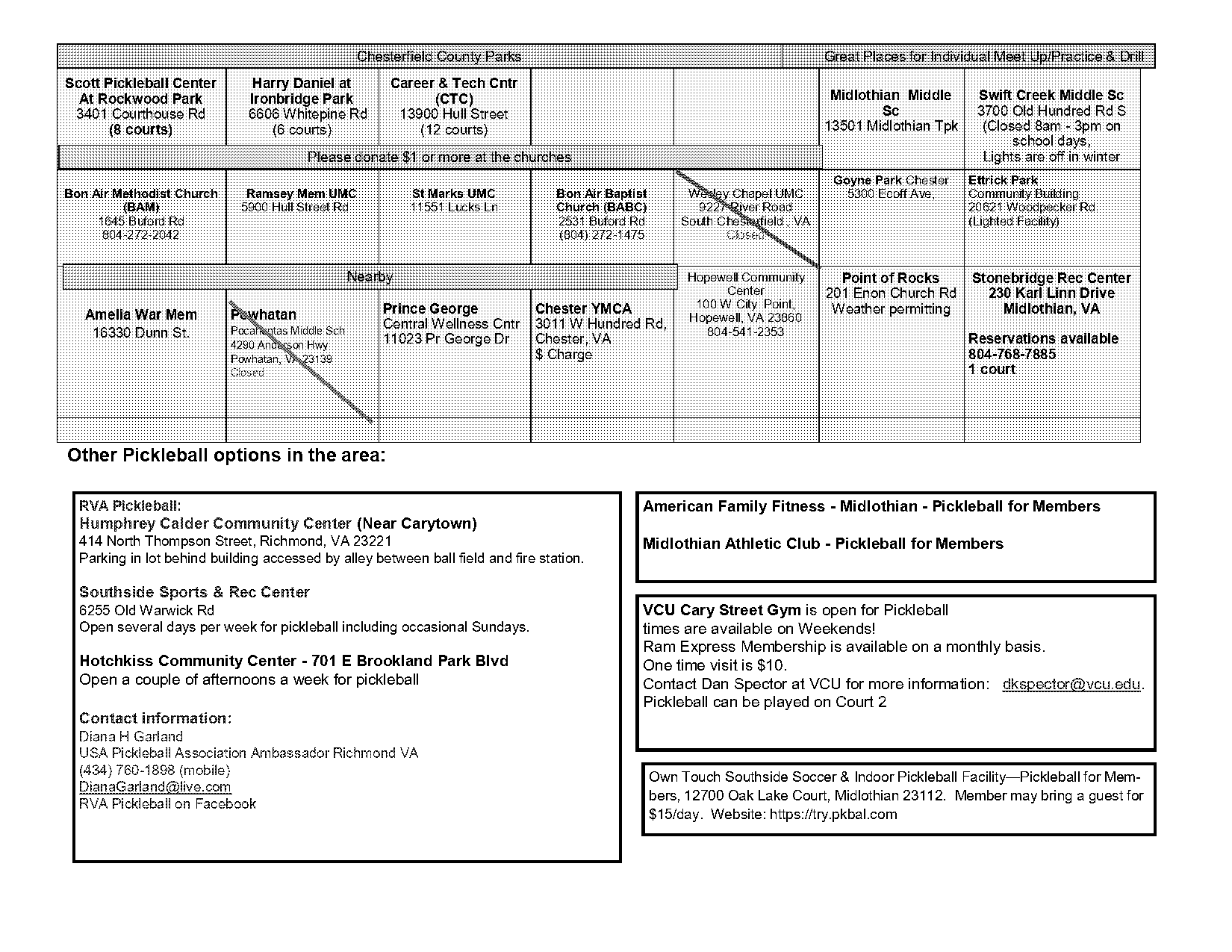 cary st gym court schedule