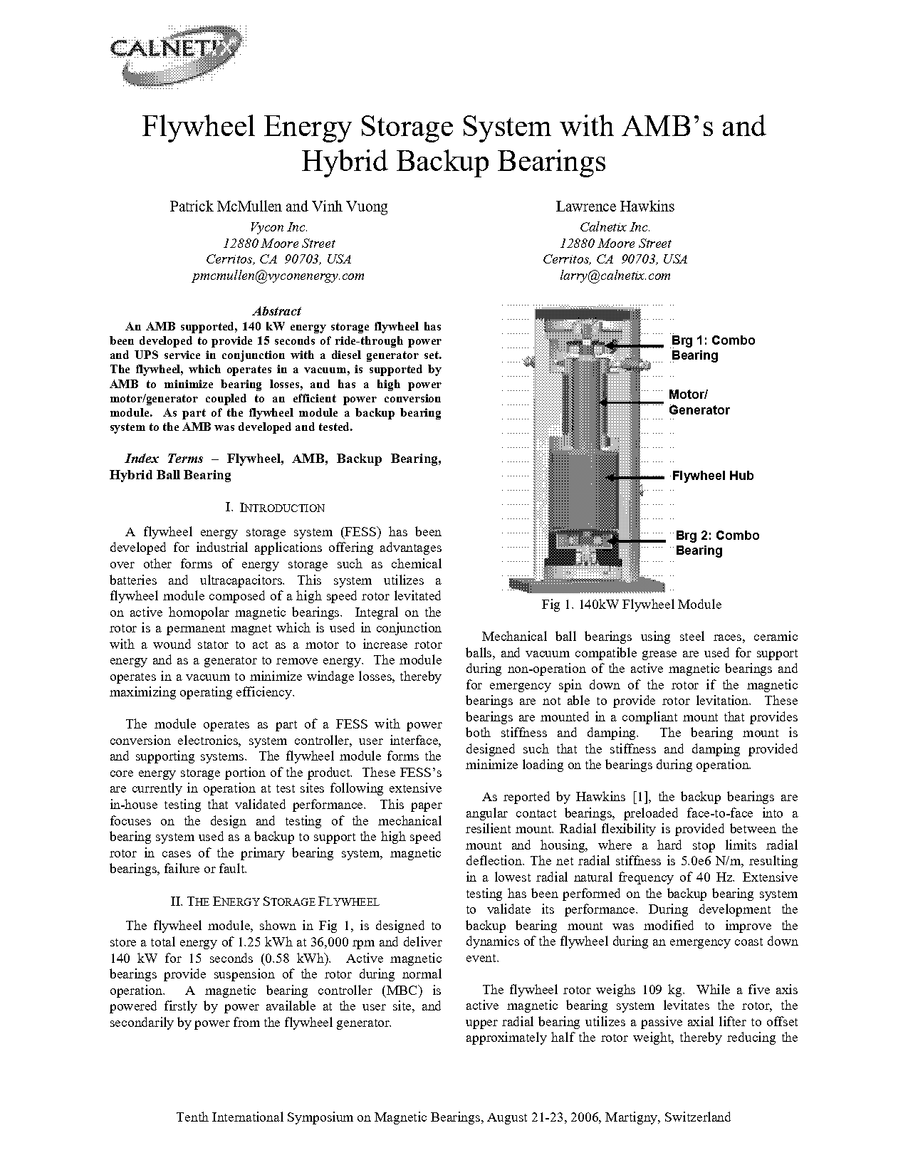 flywheel energy storage system fess pdf