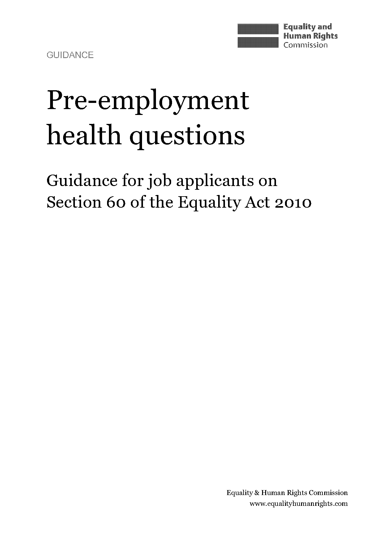 disability questionnaire equality act