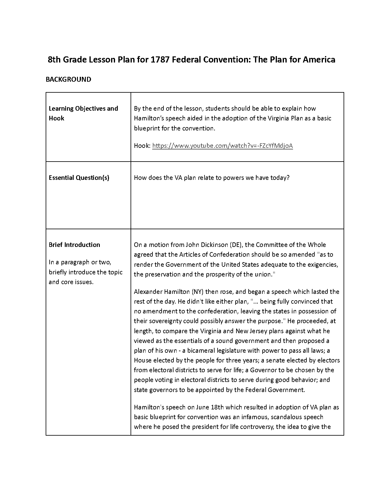 compare new jersey plan and virginia plan