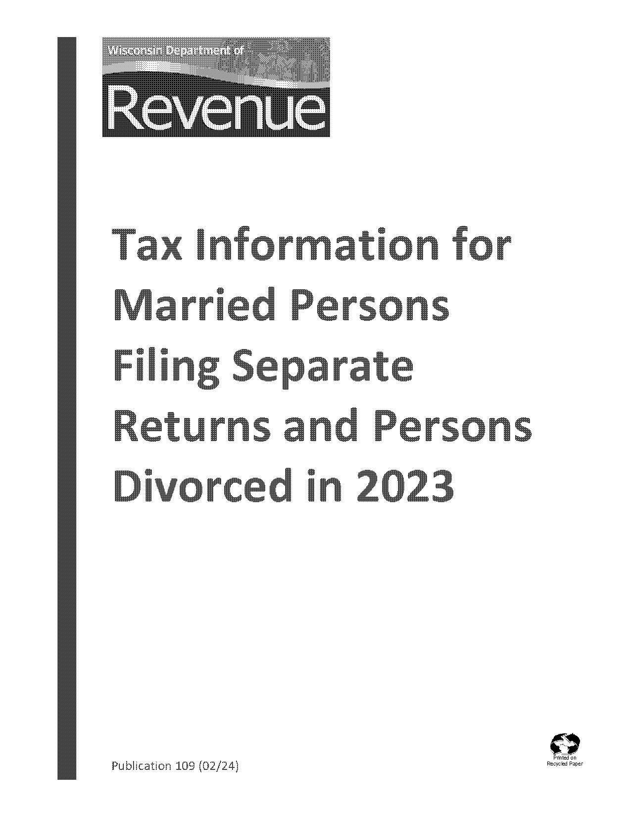 irs filing status divorce