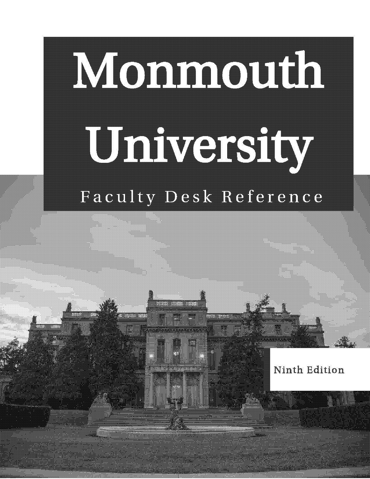 monmouth university student teaching handbook