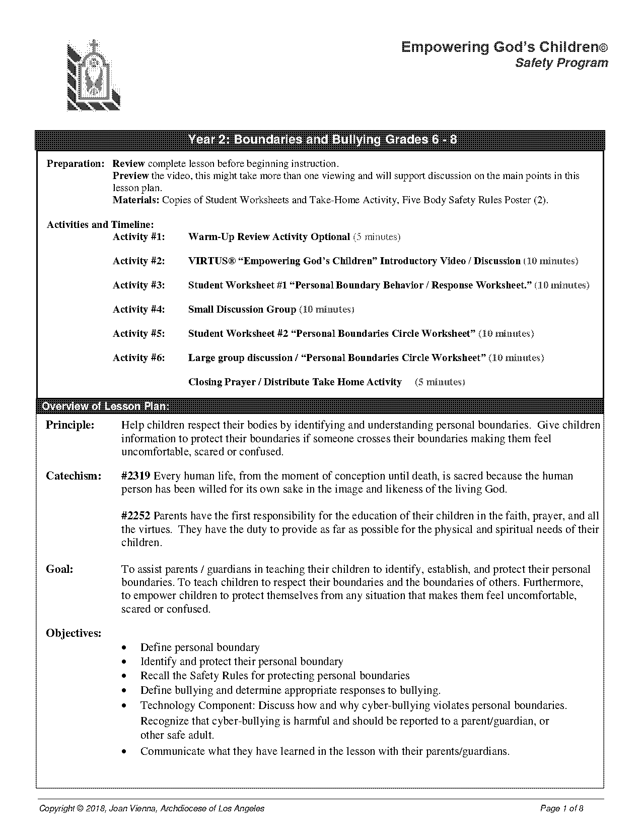 boundary review worksheet for teens