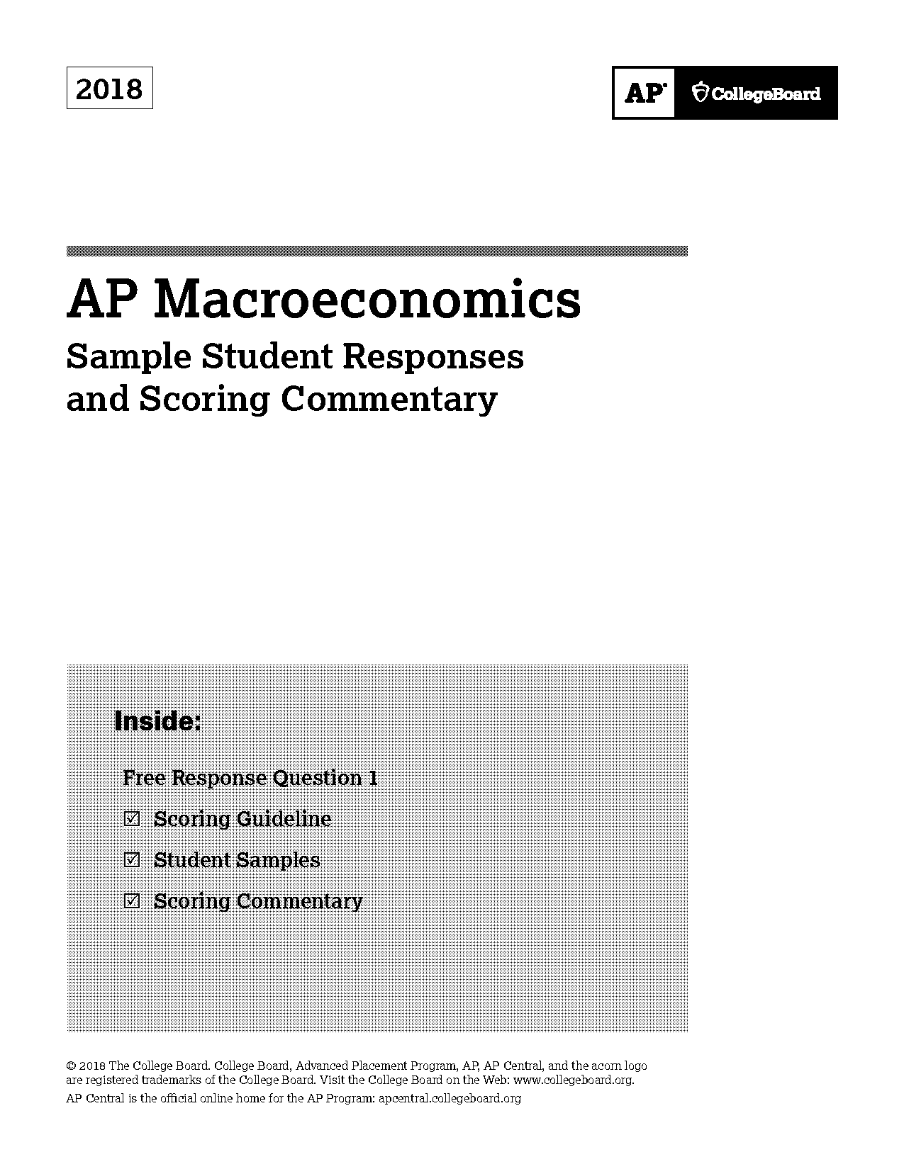 macroeconomics fiscal policy frq