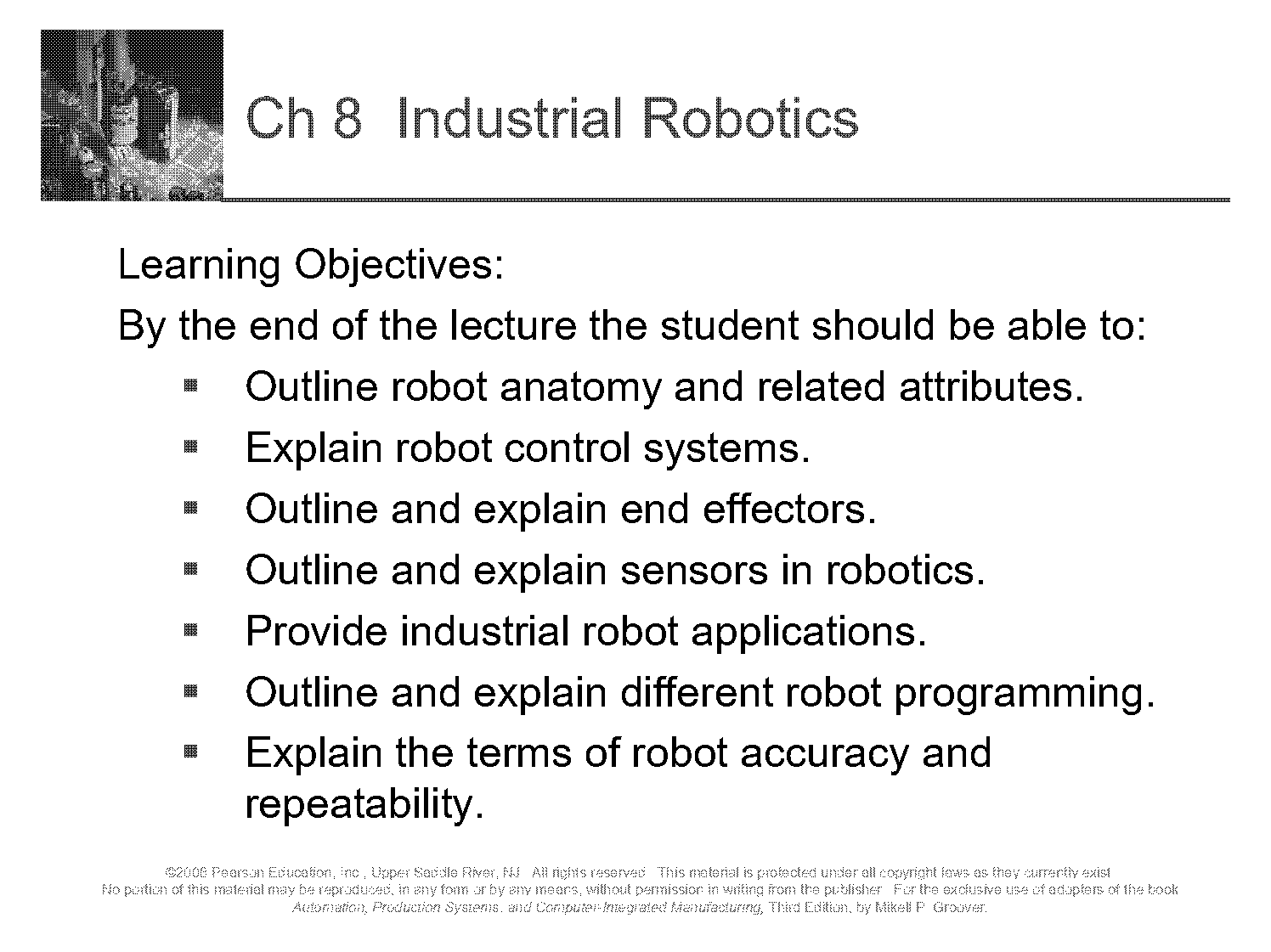 industrial applications of robots pdf