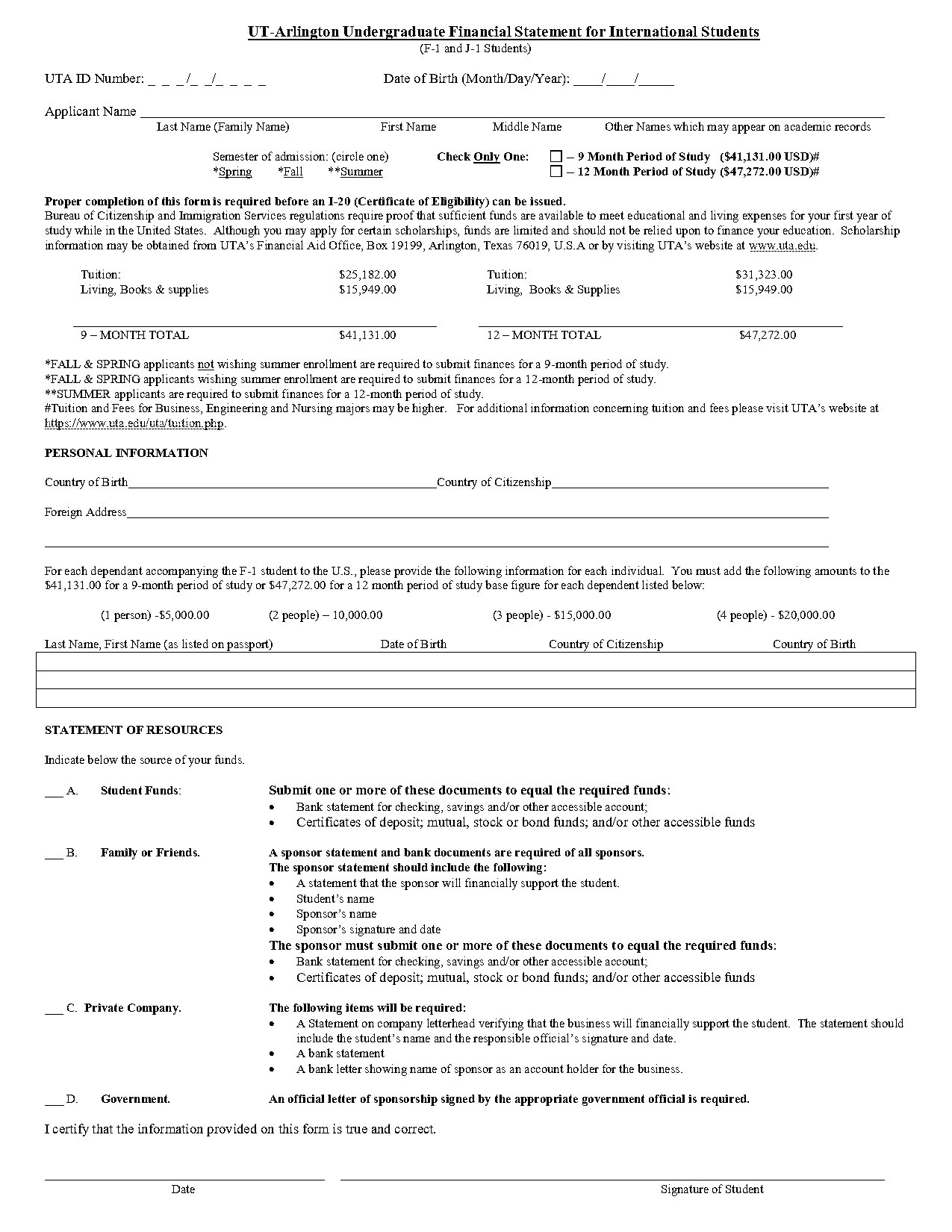 arlington tyx order long form birth certificate