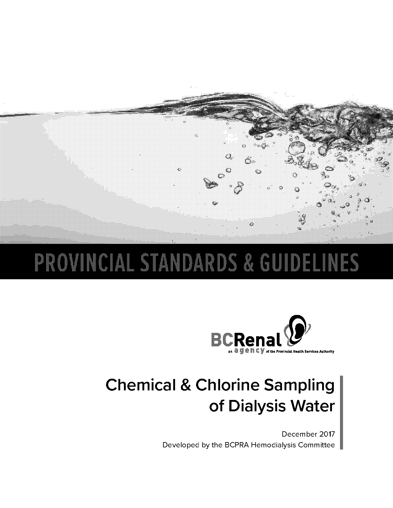 dialysis and chlorine sample testing