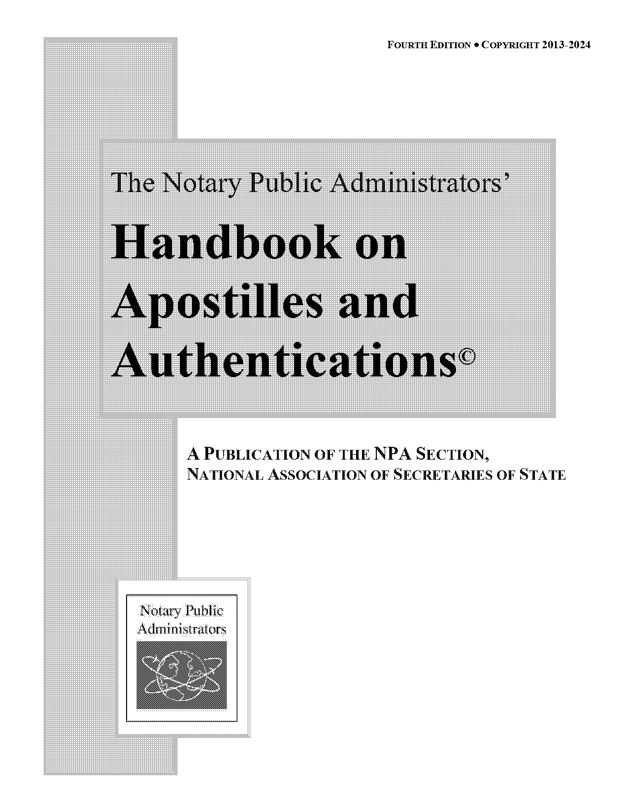 issued to field on apostille