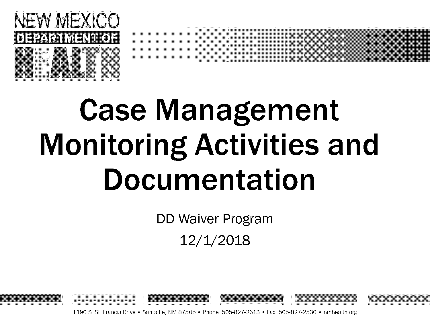 sample case management progress notes