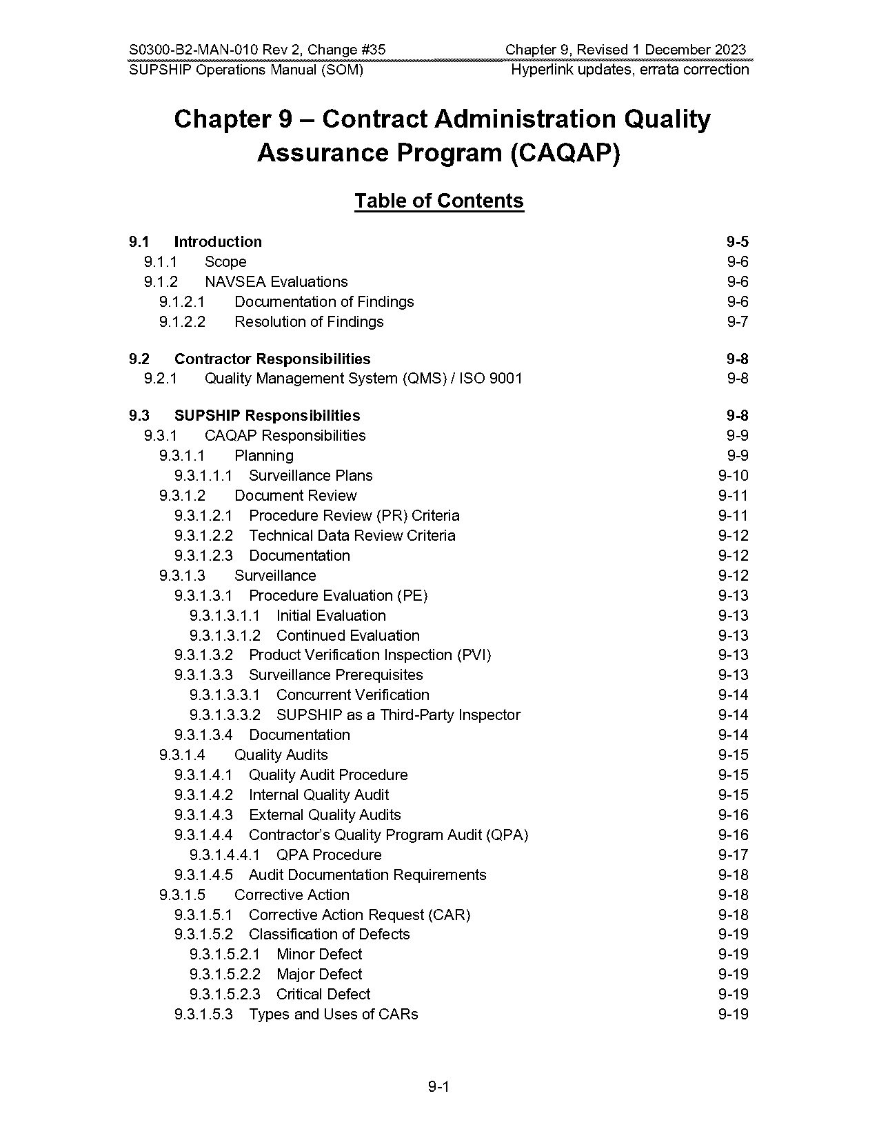 quality assurance documentation in automotive industry