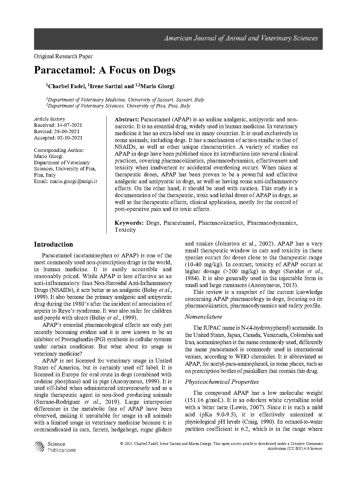 long term use of pardale