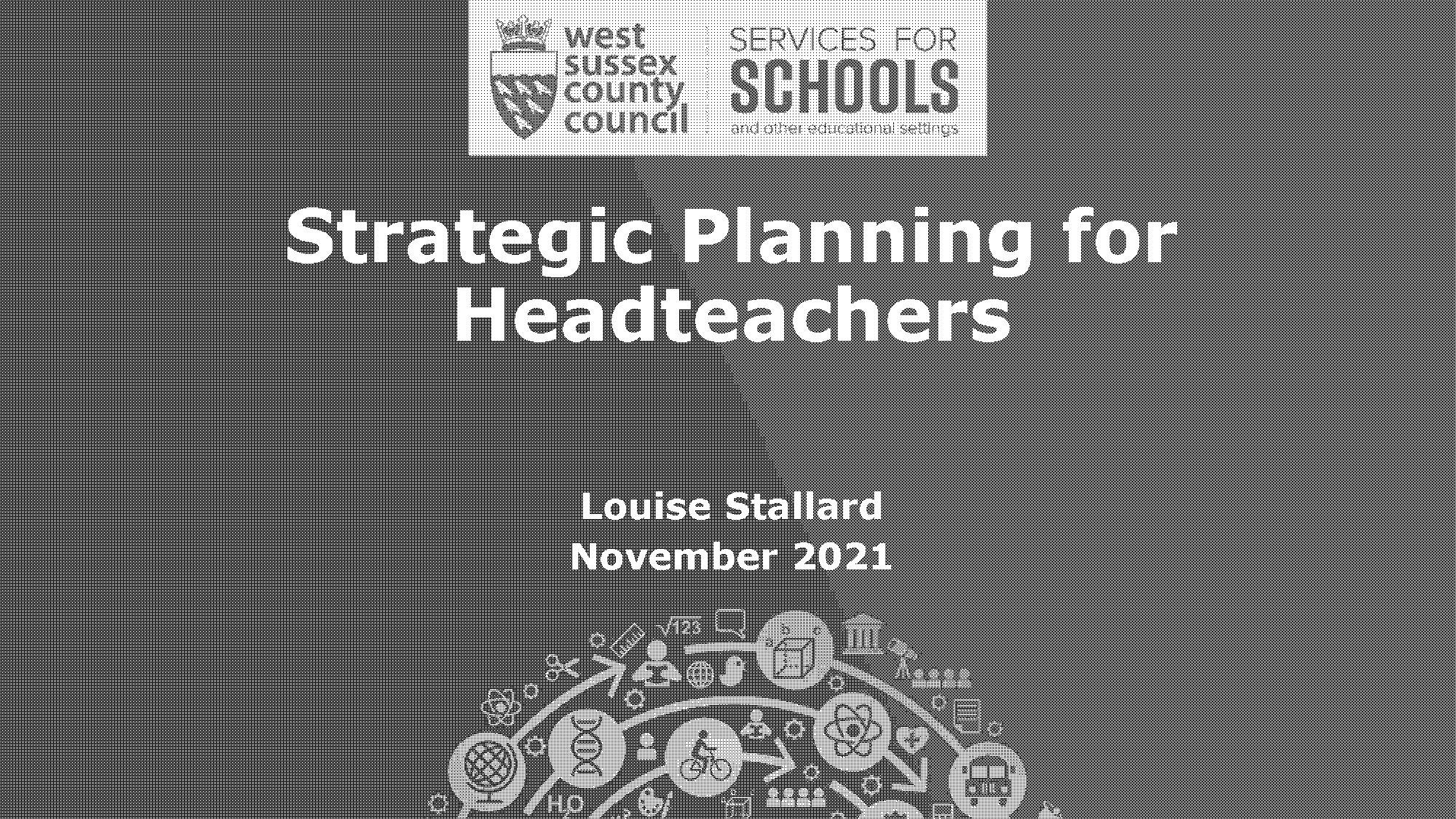 school strategic plan template uk