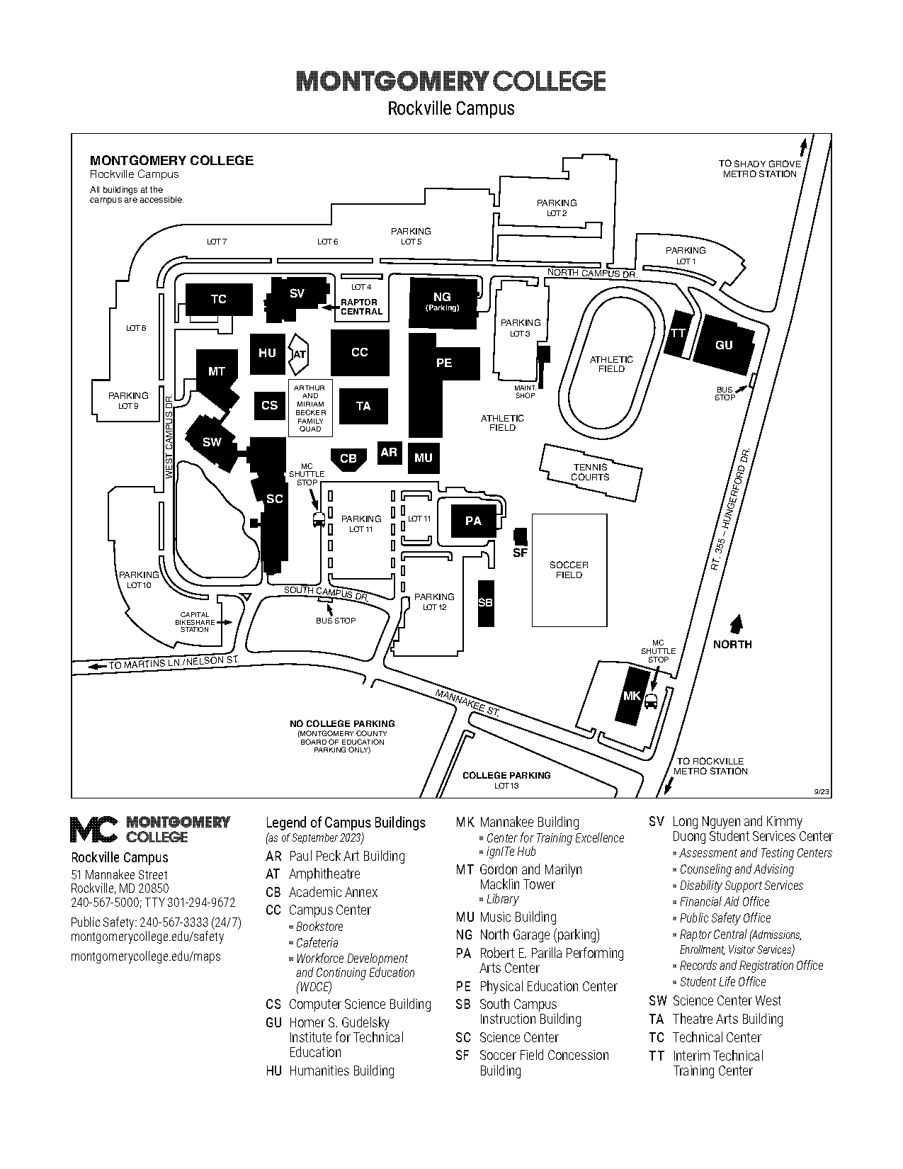 directions to montgomery county community college