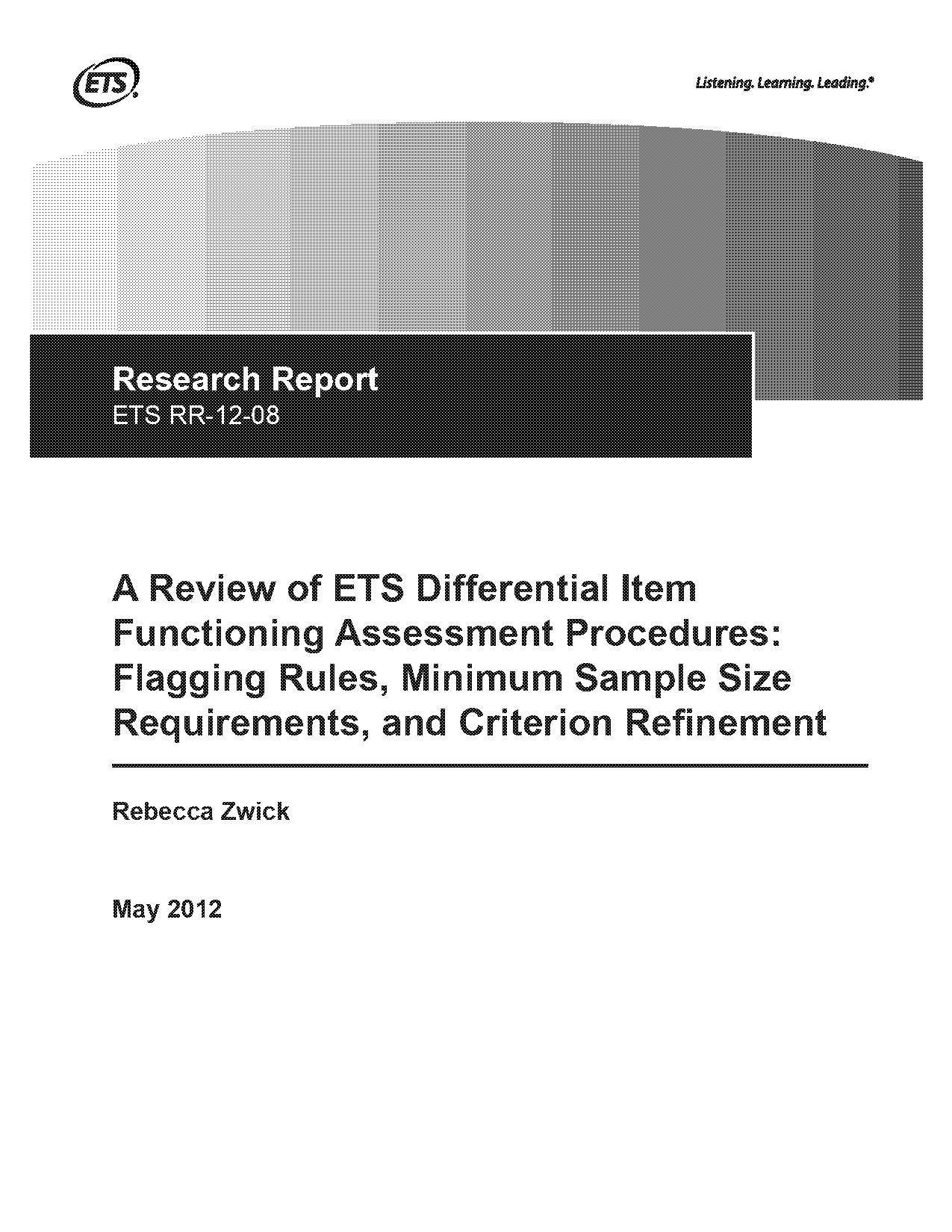 differential aptitude test sample report