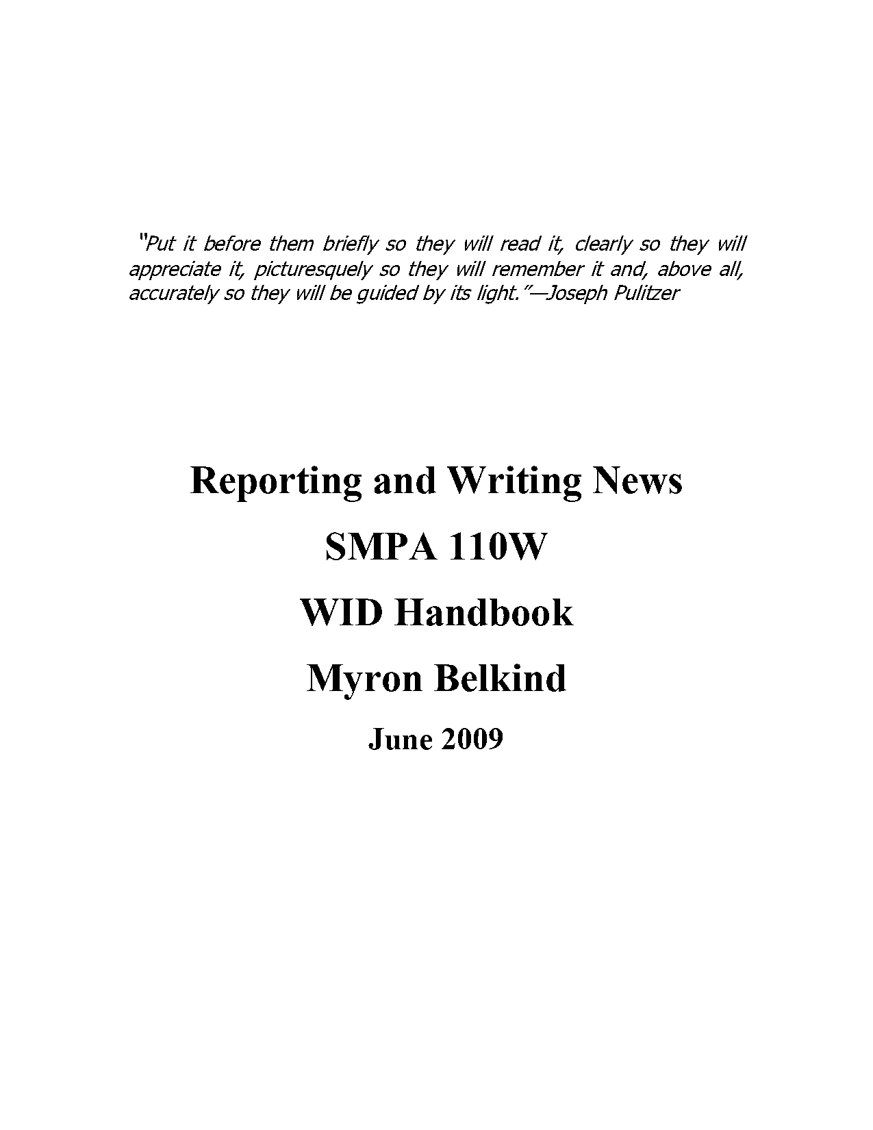 journalism class assignment breaking news with updates