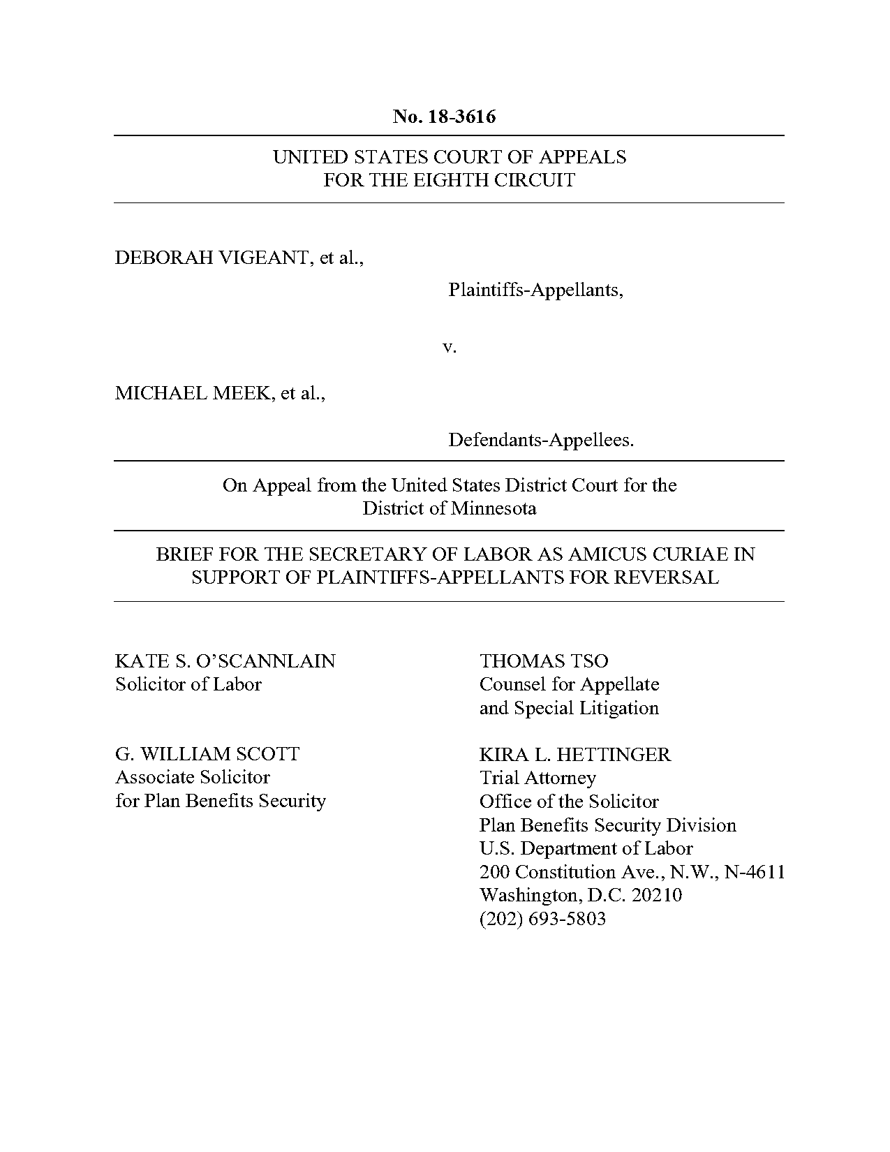 erisa breach of fiduciary duty complaint