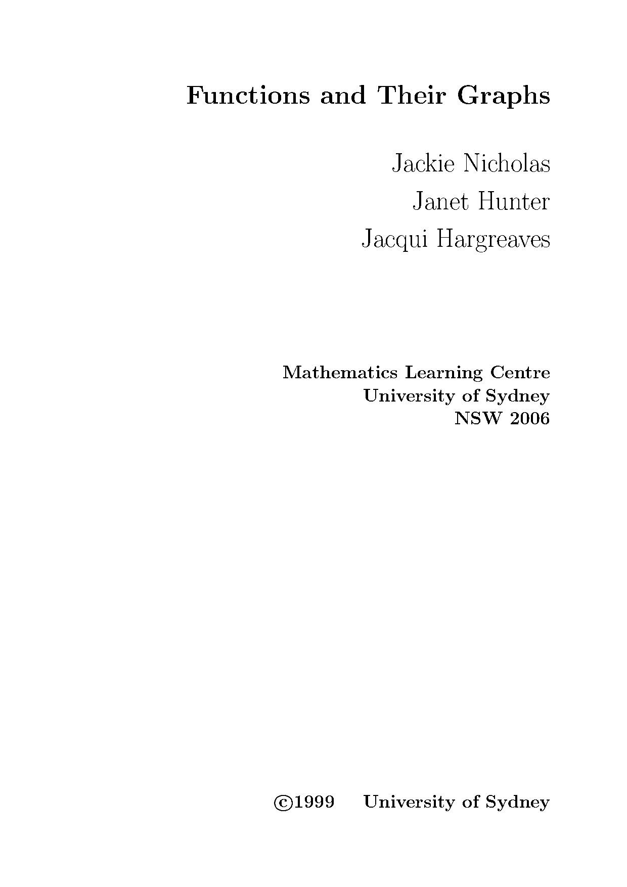 functions and graphs worksheet