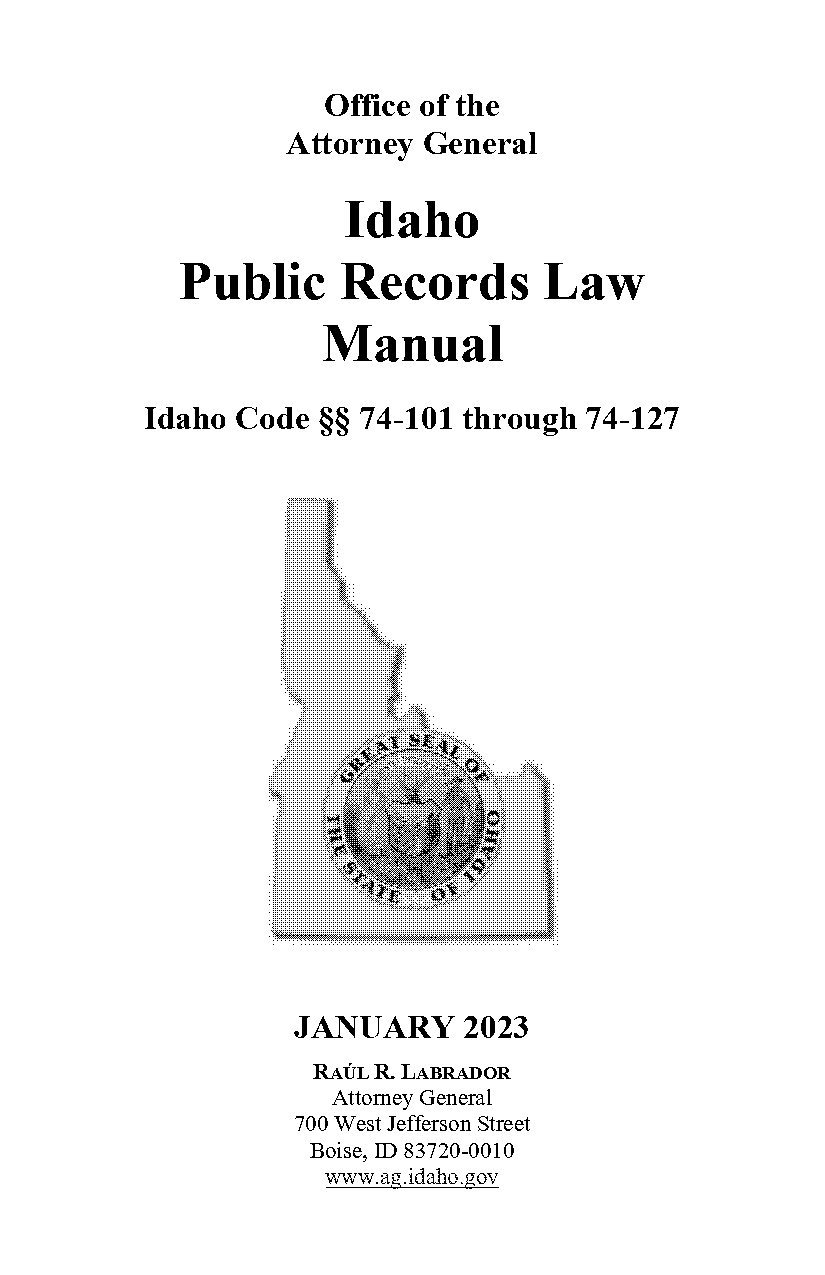 public record notice definition