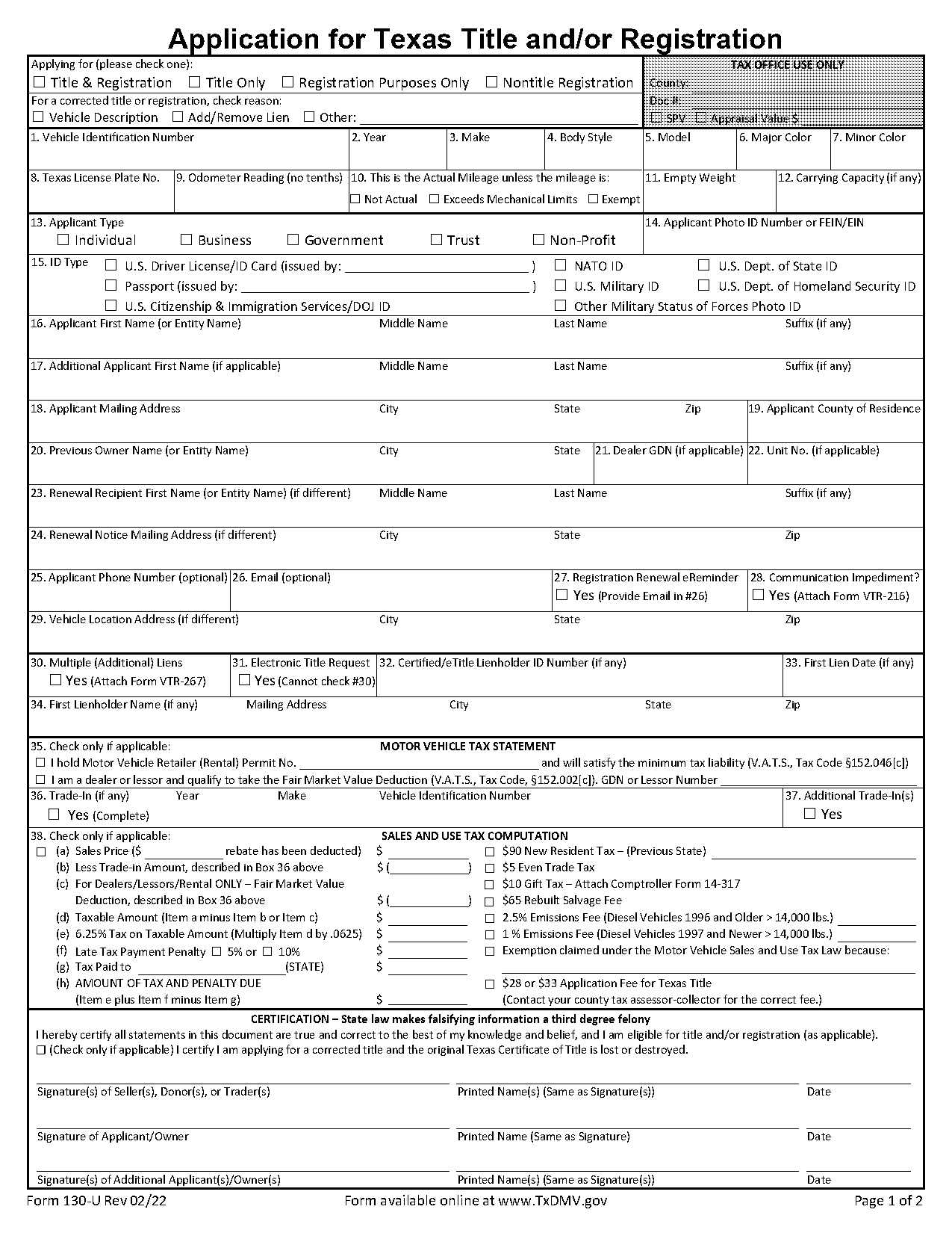 ap property registration form