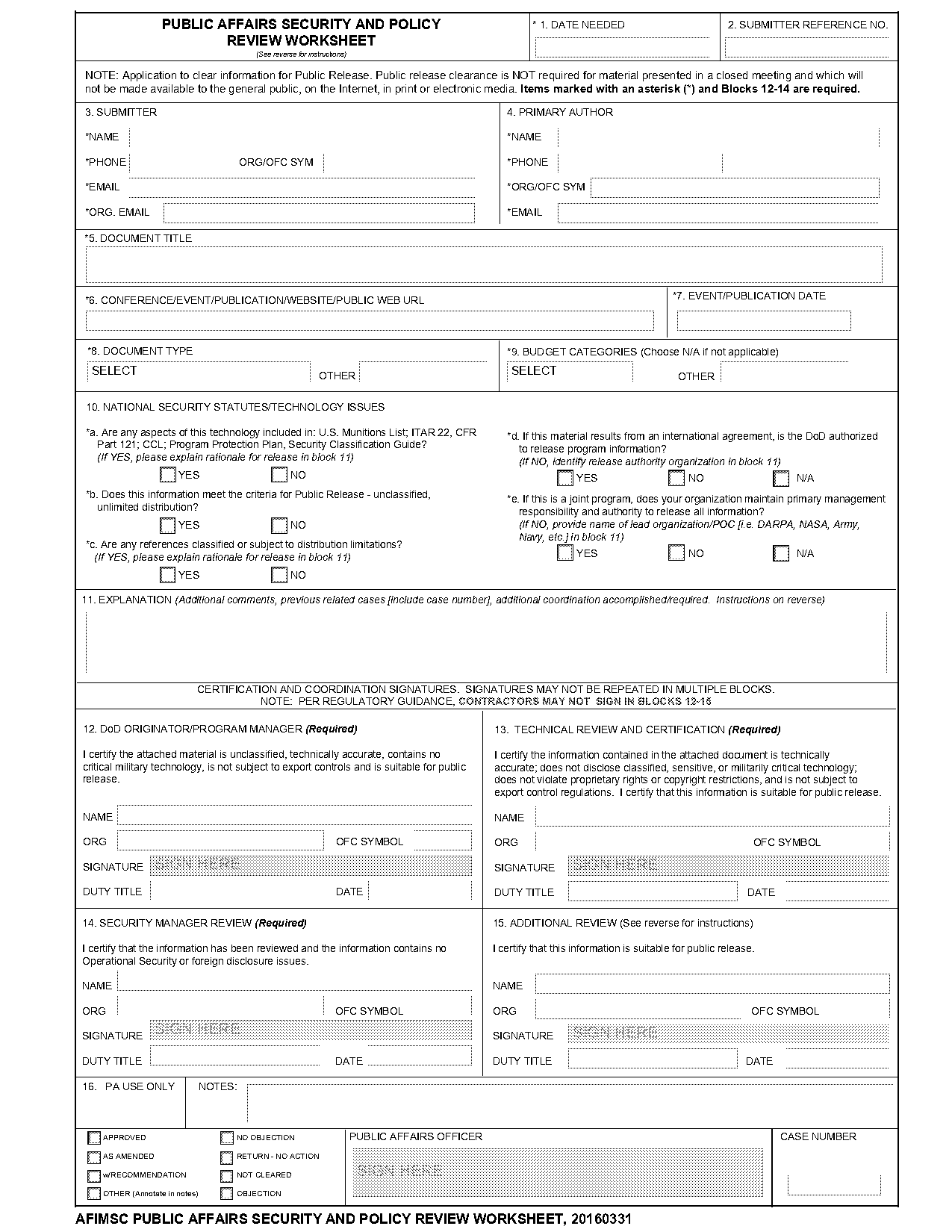 us government review worksheet