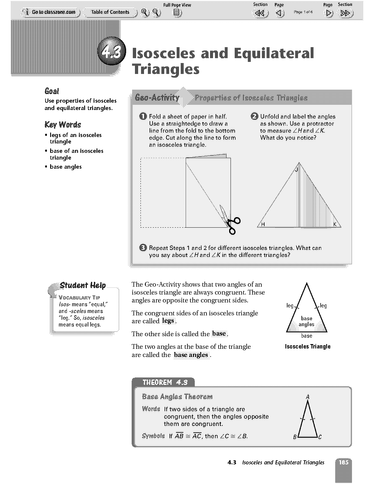 isosceles and equilateral triangles find the value of x worksheet