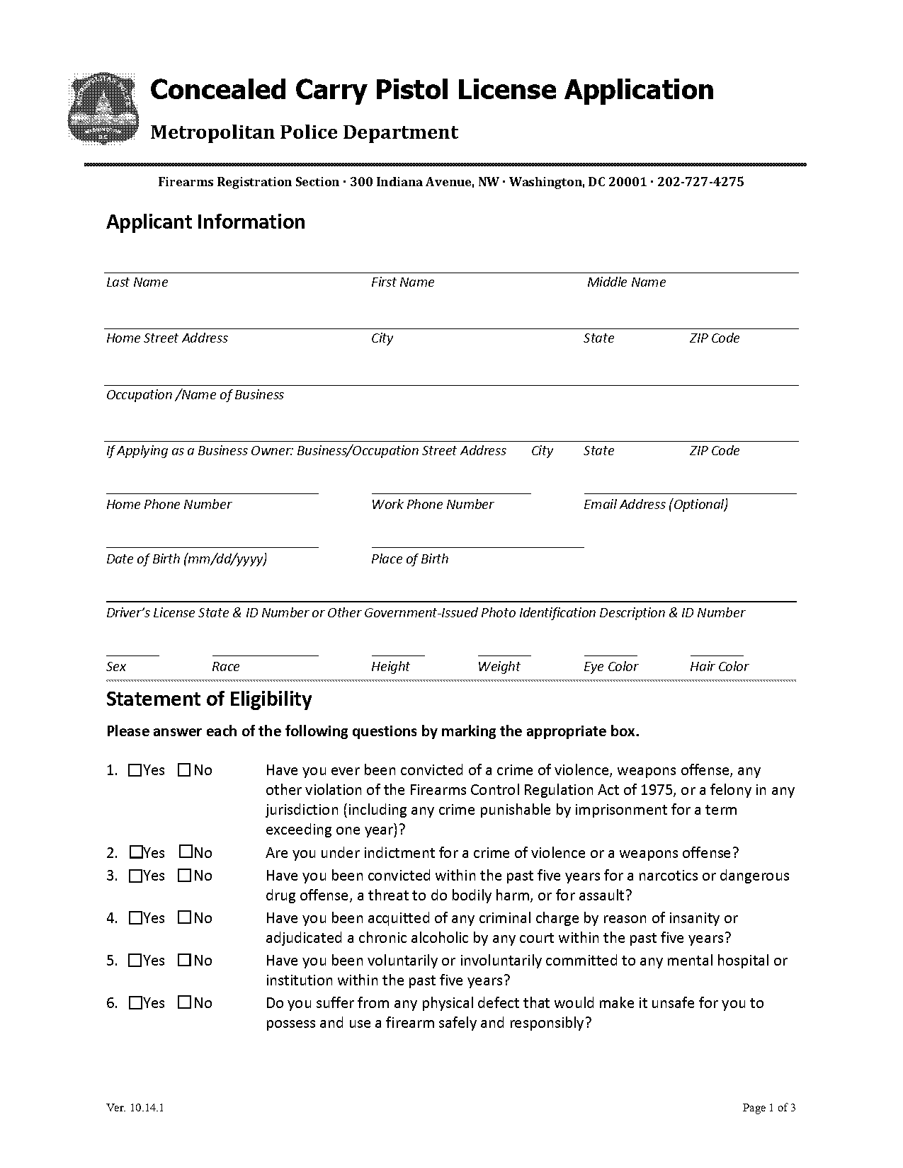 application for concealed handgun permit indiana