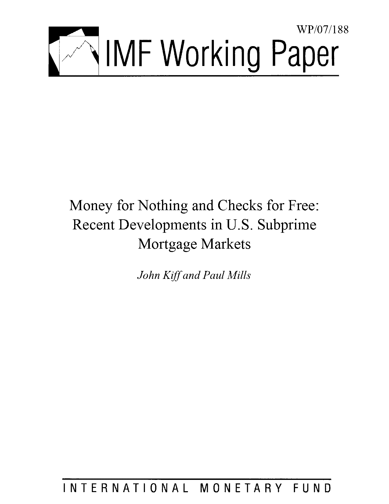 subprime mortgage credit rating