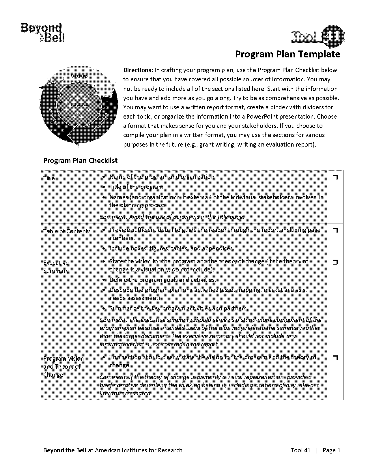 research project timetable template