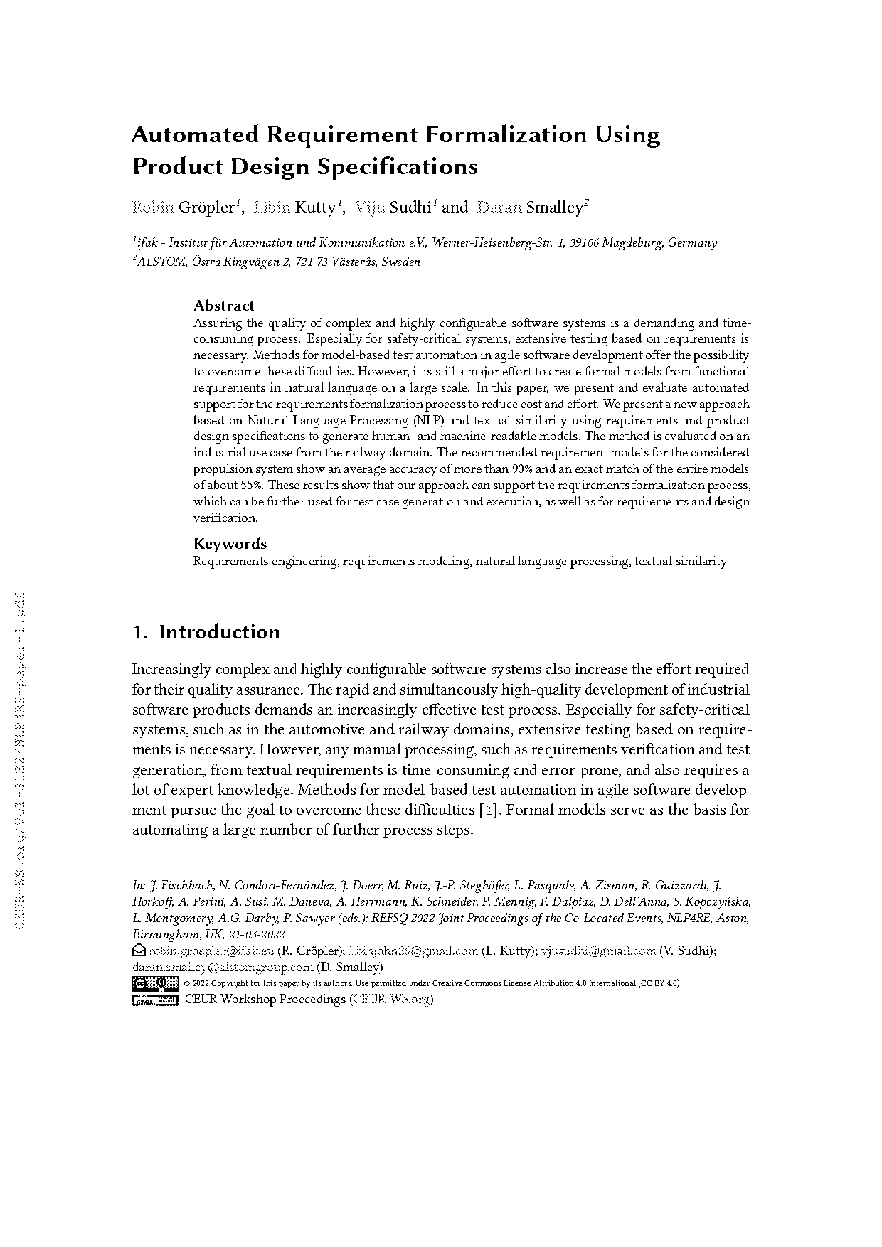 formalized process of evaluating software products