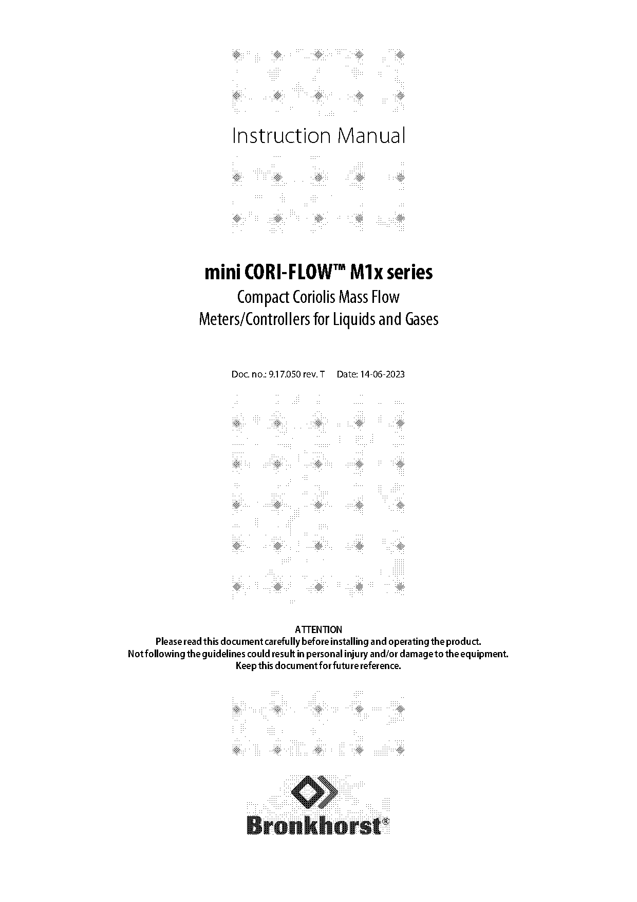 bronkhorst flow controller manual