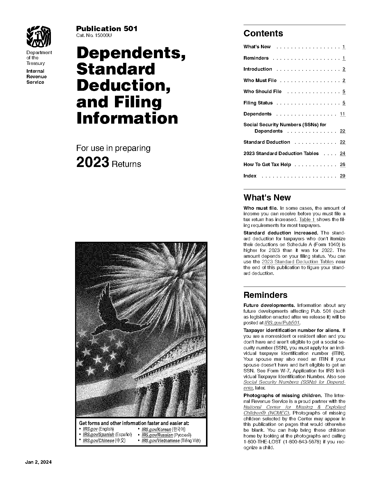 irs tax table married filing separately