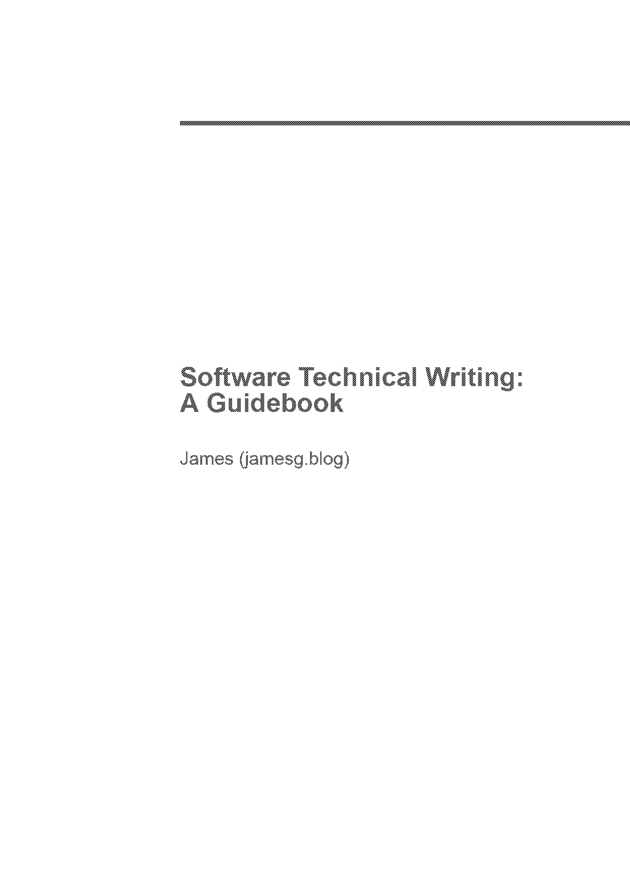 handbook of technical writing pdf