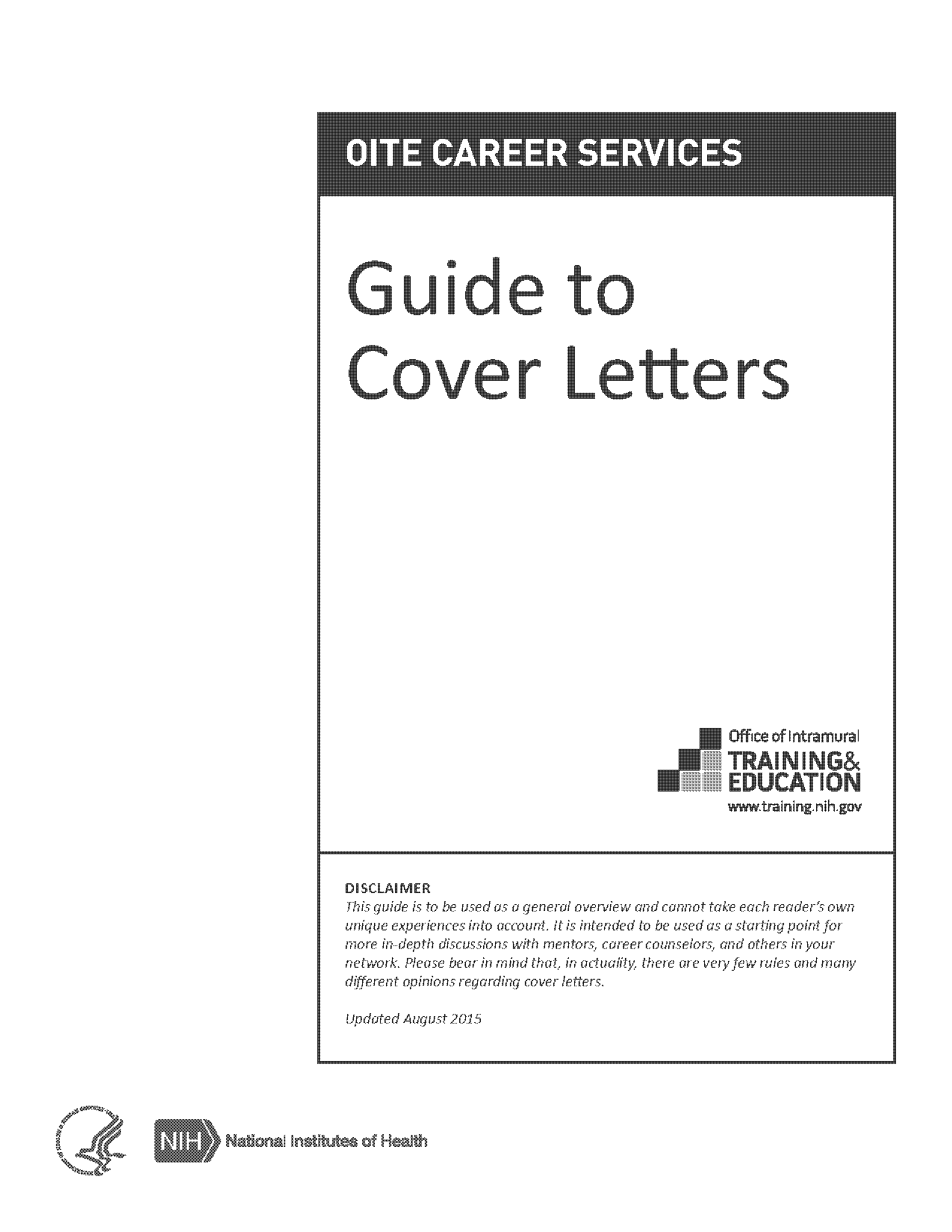 cover letter sample for technical job