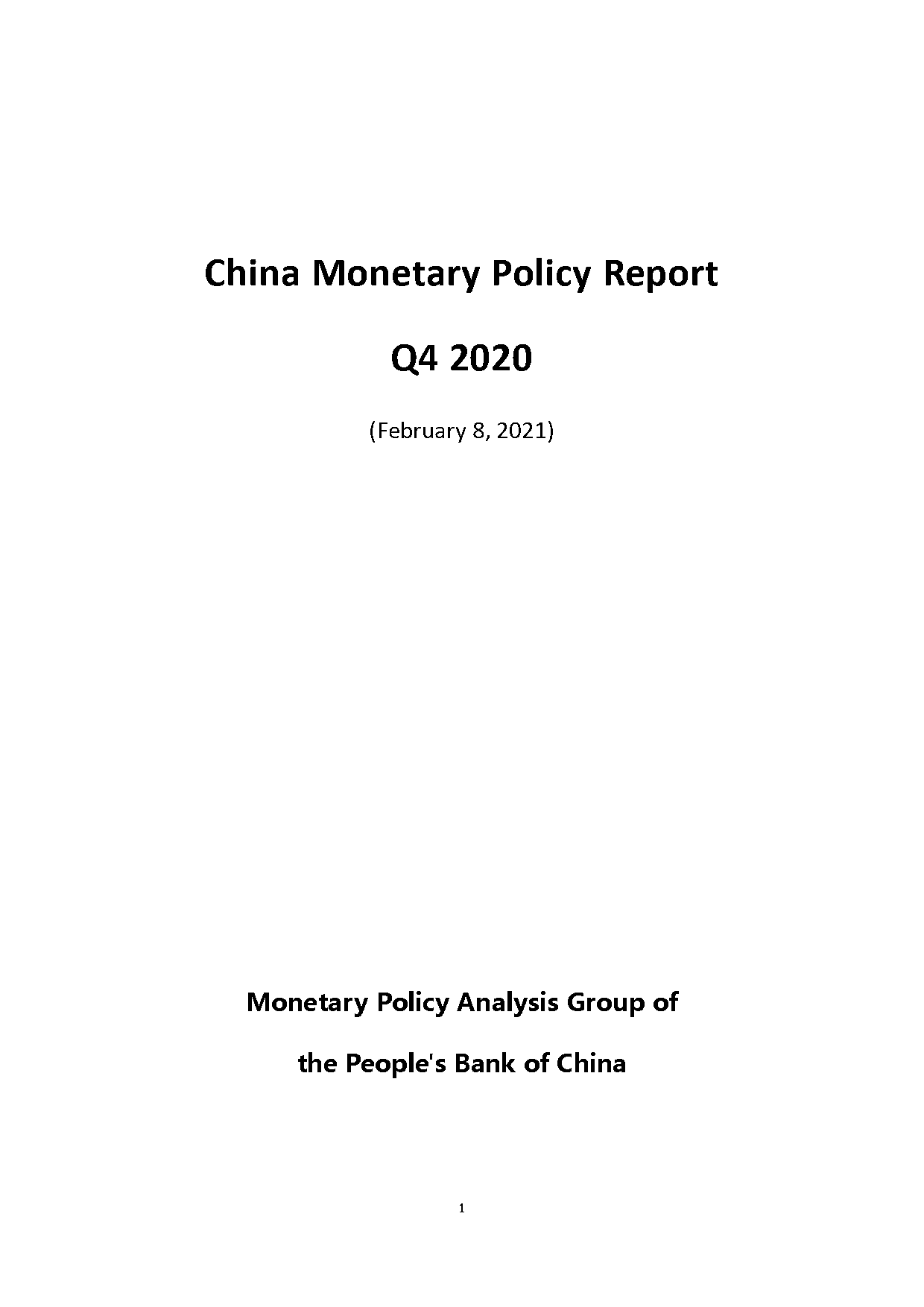 october monetary policy report