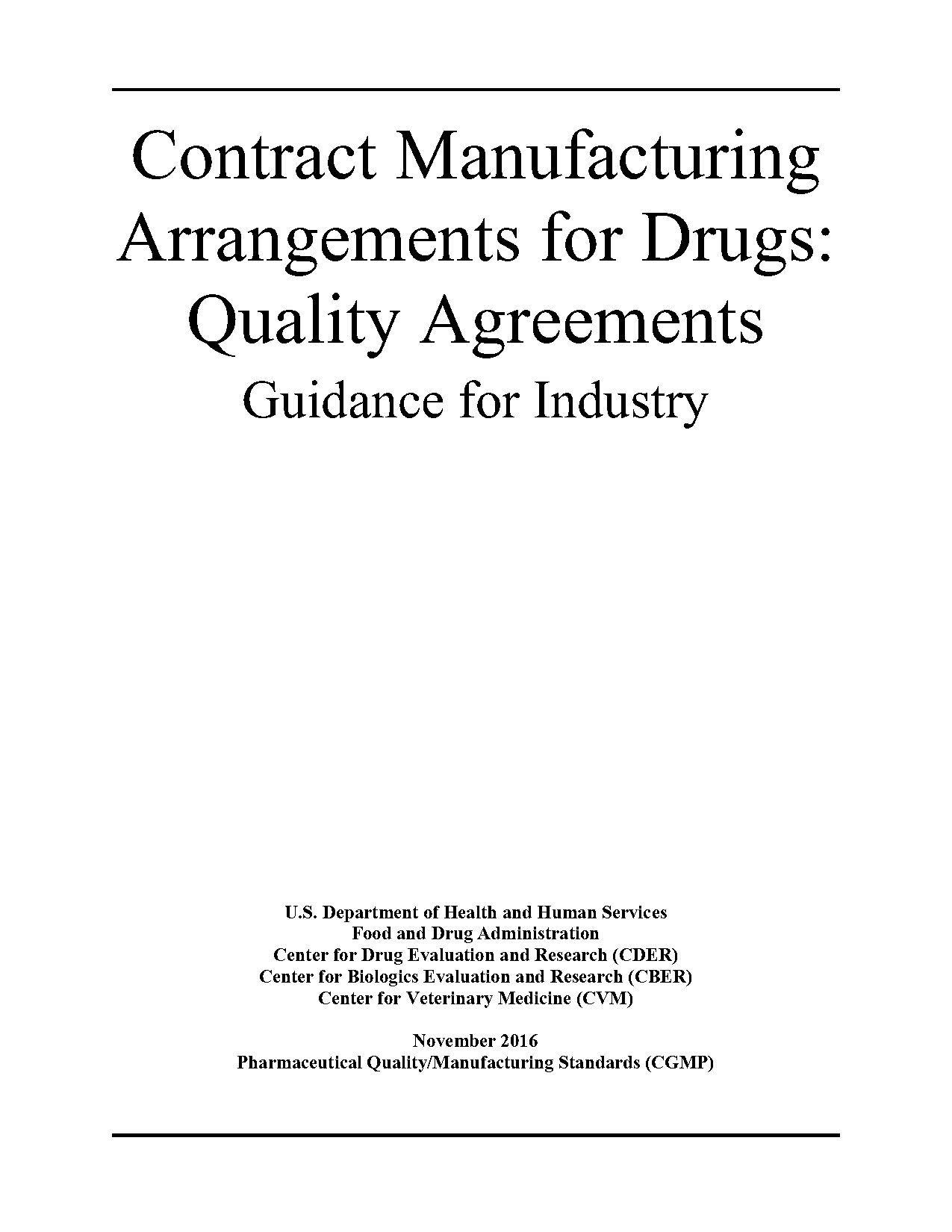 contractual arrangement guidance letter