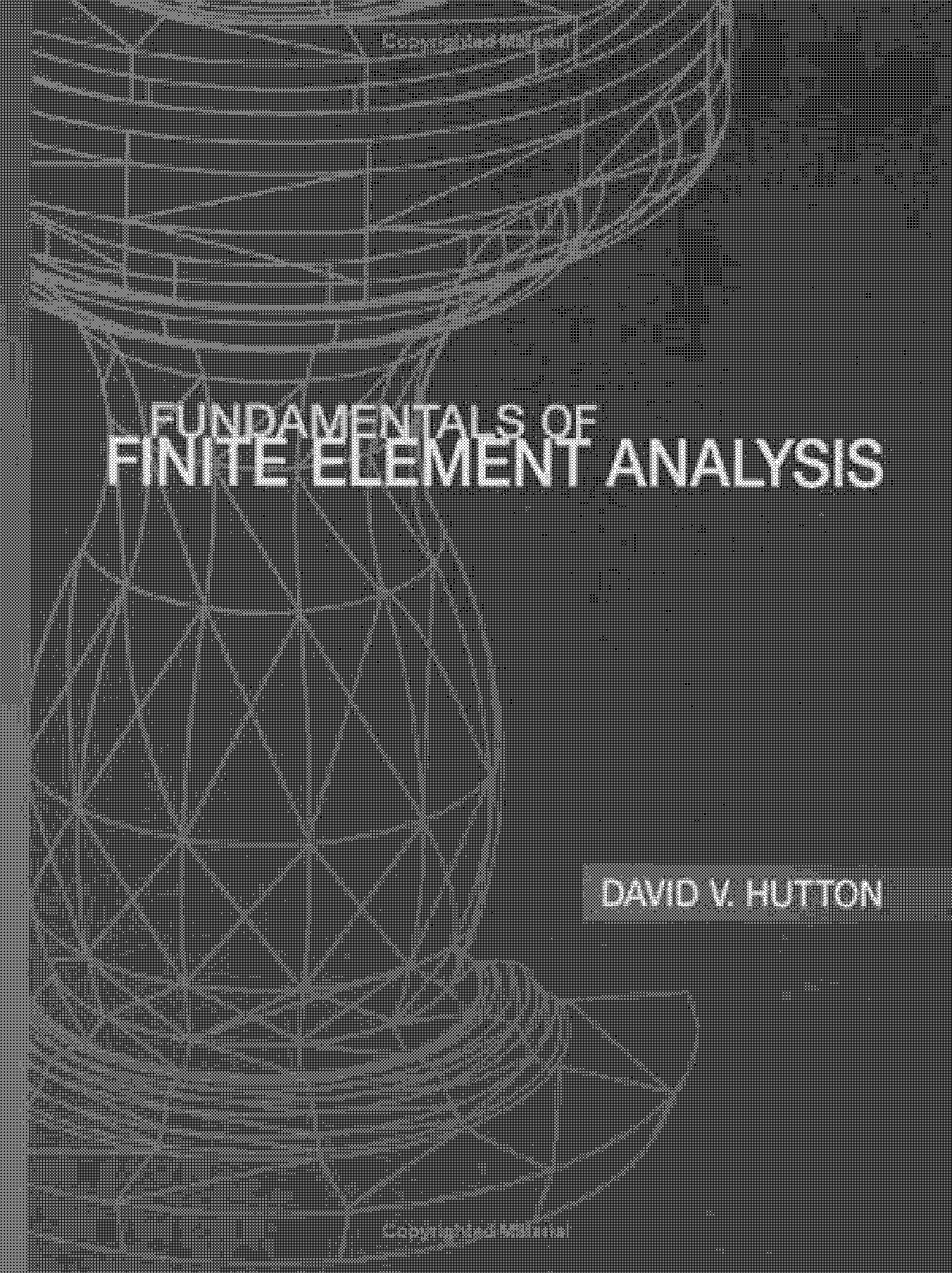 finite element analysis hutton solution manual