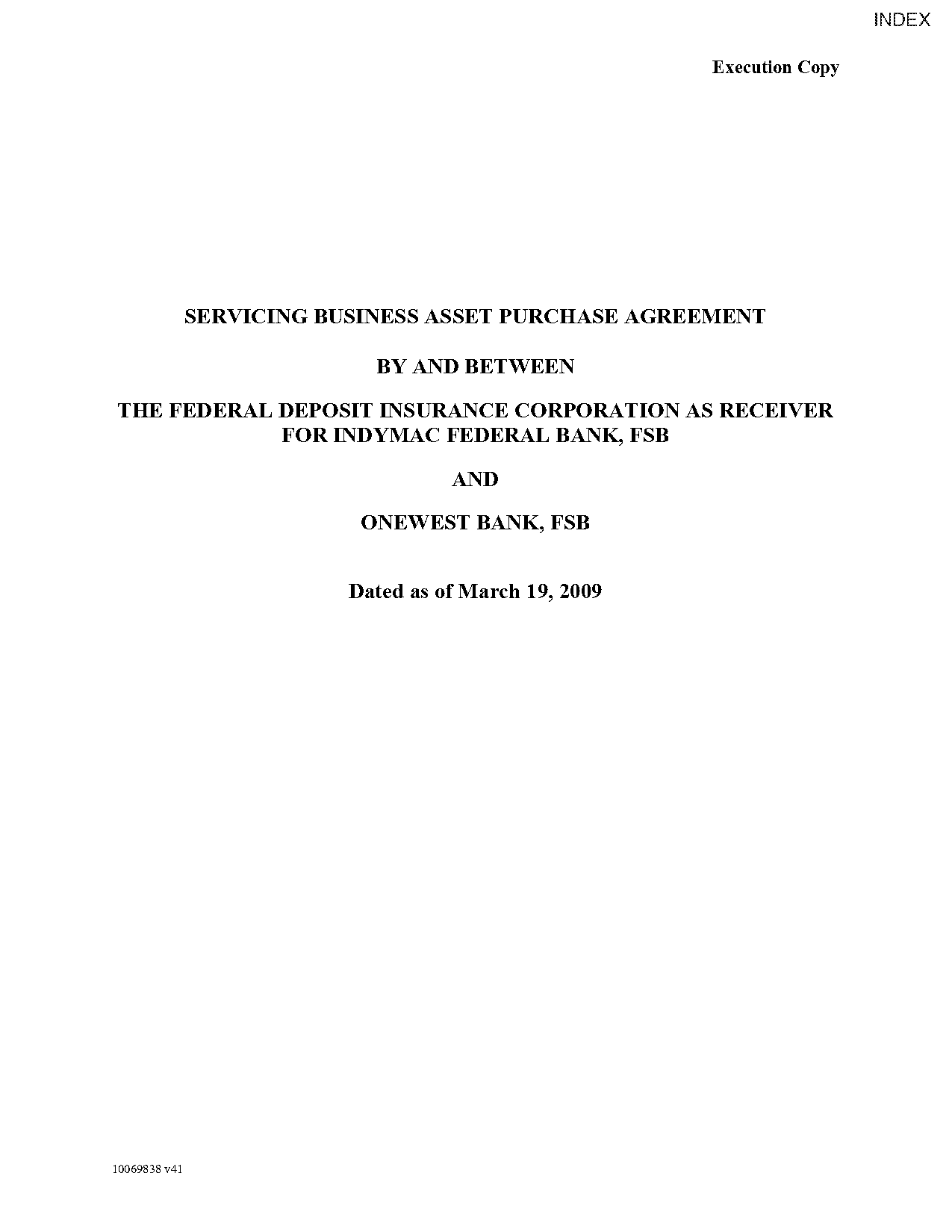 escrow agreement asset purchase